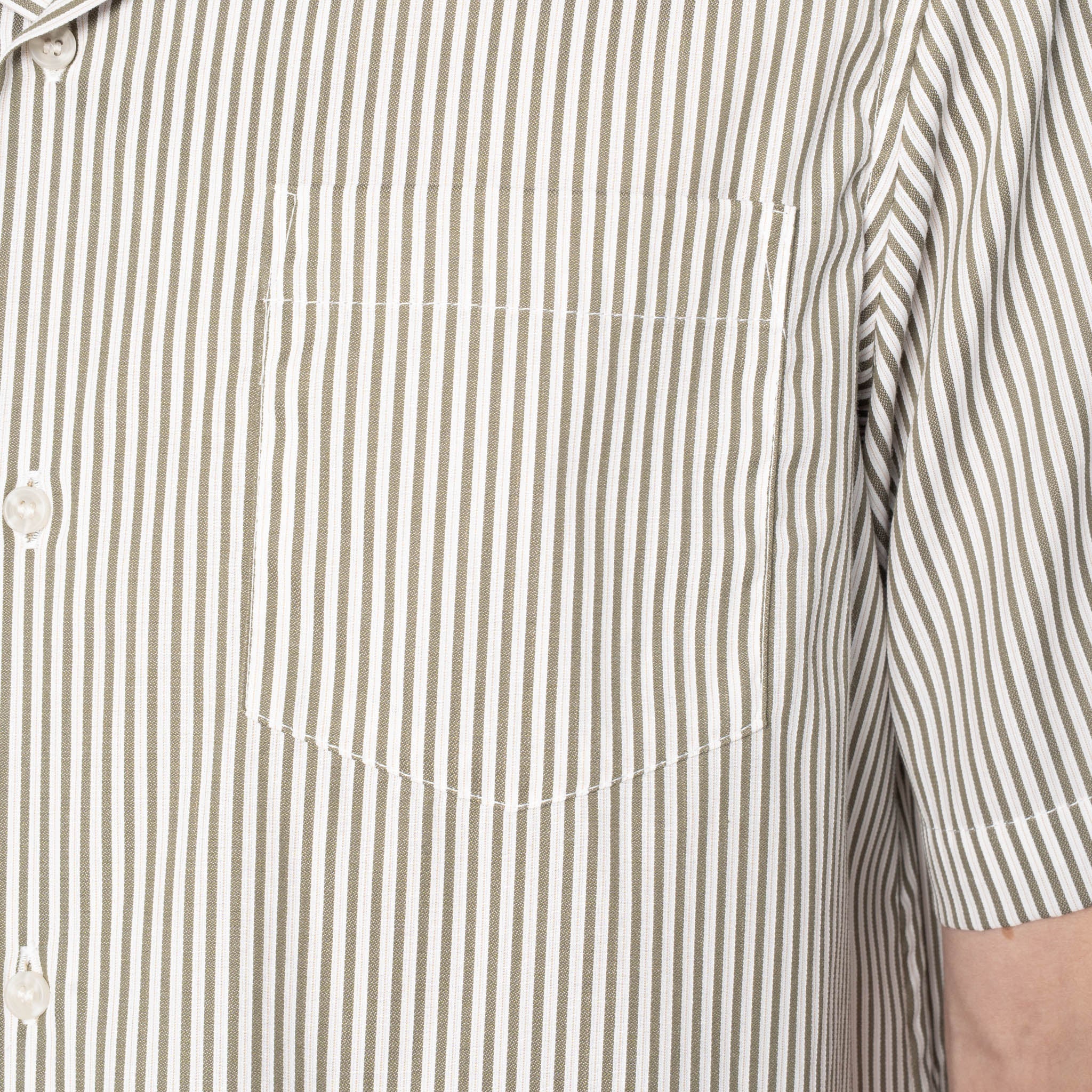 Aloha Shirt - Double Double Stripes - Green - Image 5