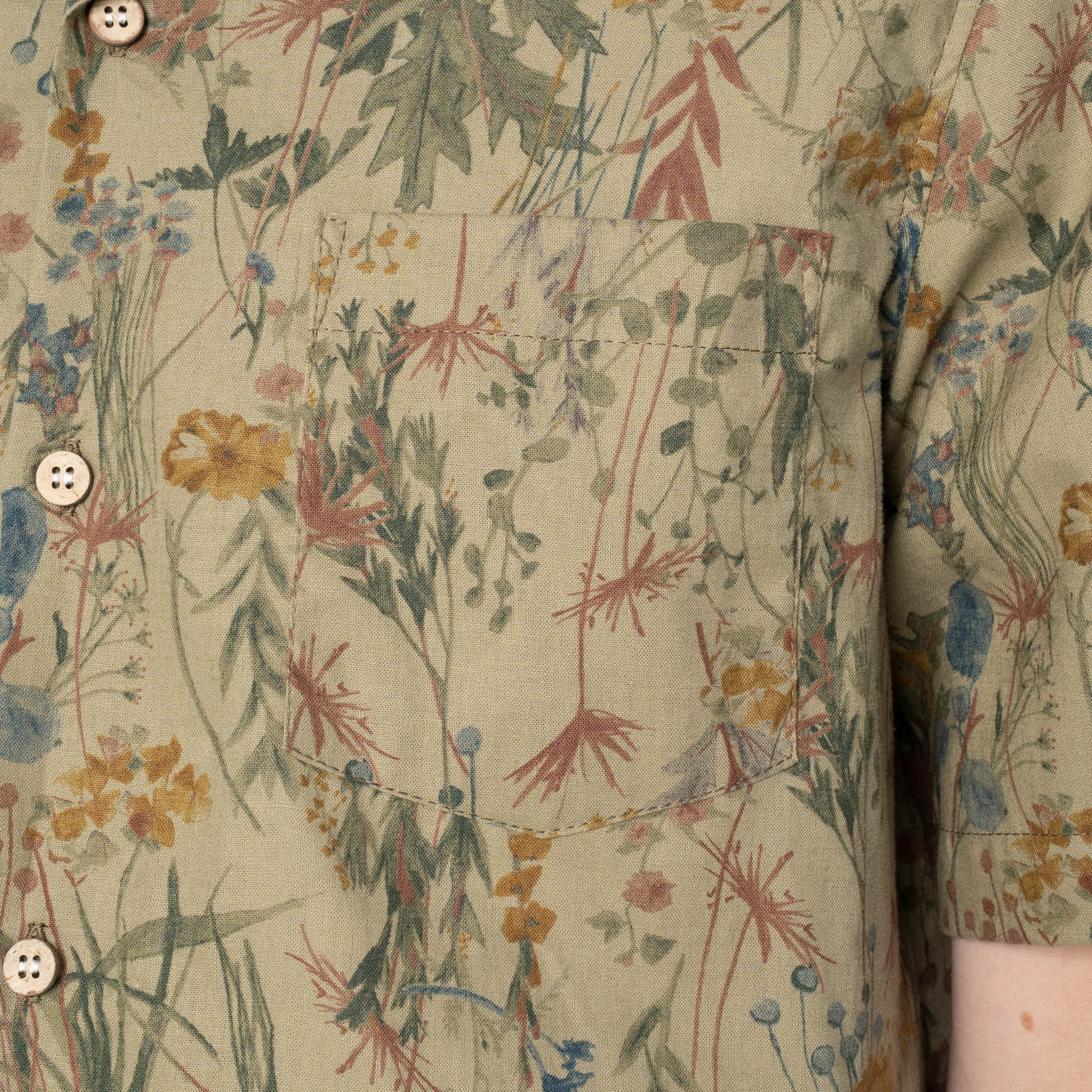Aloha Shirt - Flowers Painting - Earth - Image 5