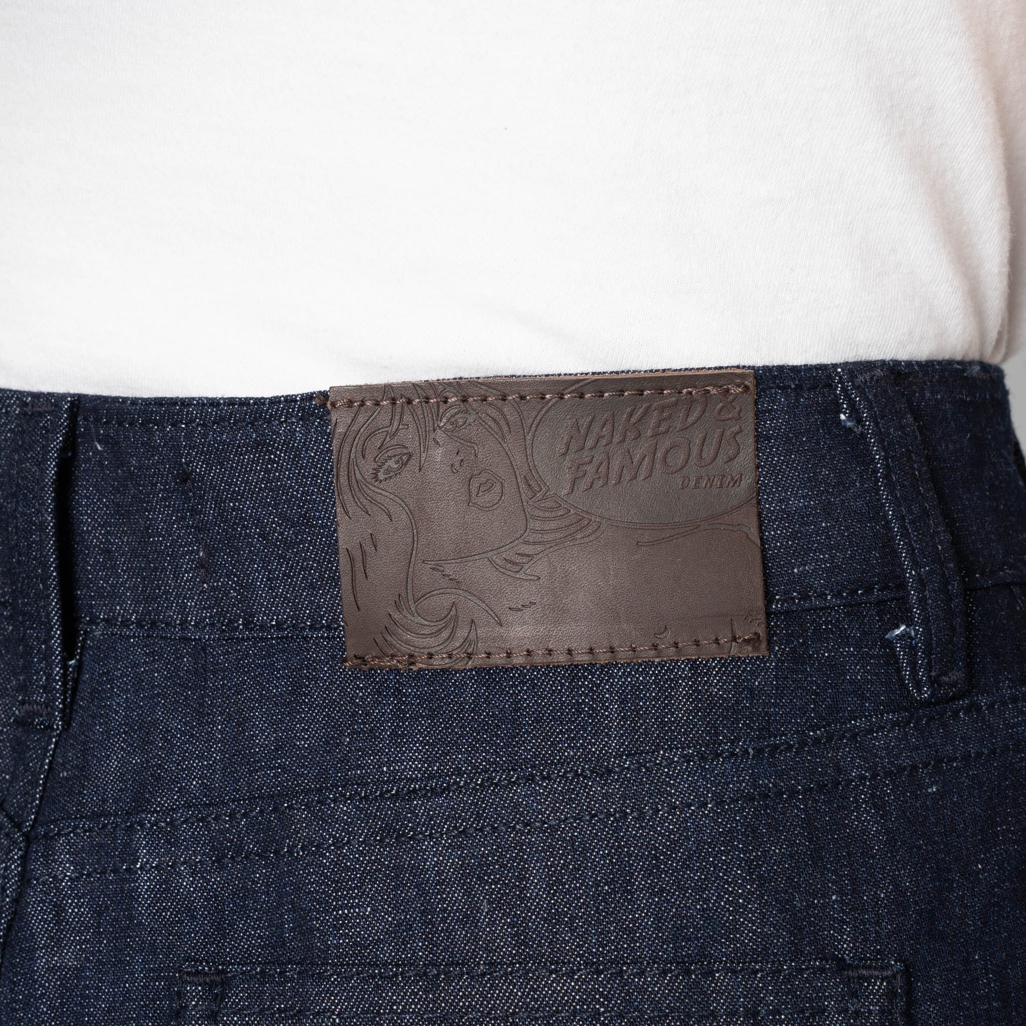 Andie Shorts - Linen Blend Denim - Indigo - Image 6