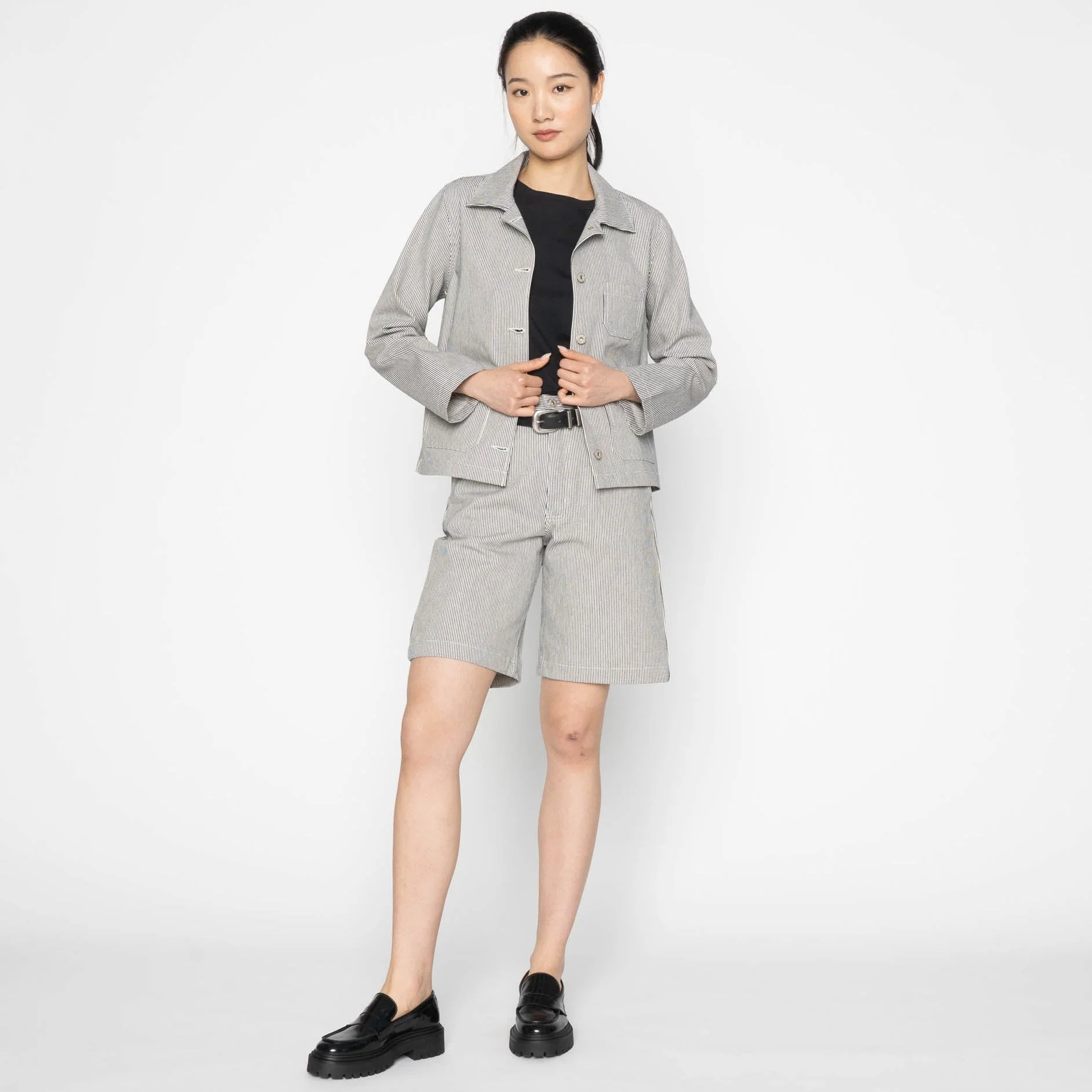 Andie Shorts - Organic Hickory - Image 8