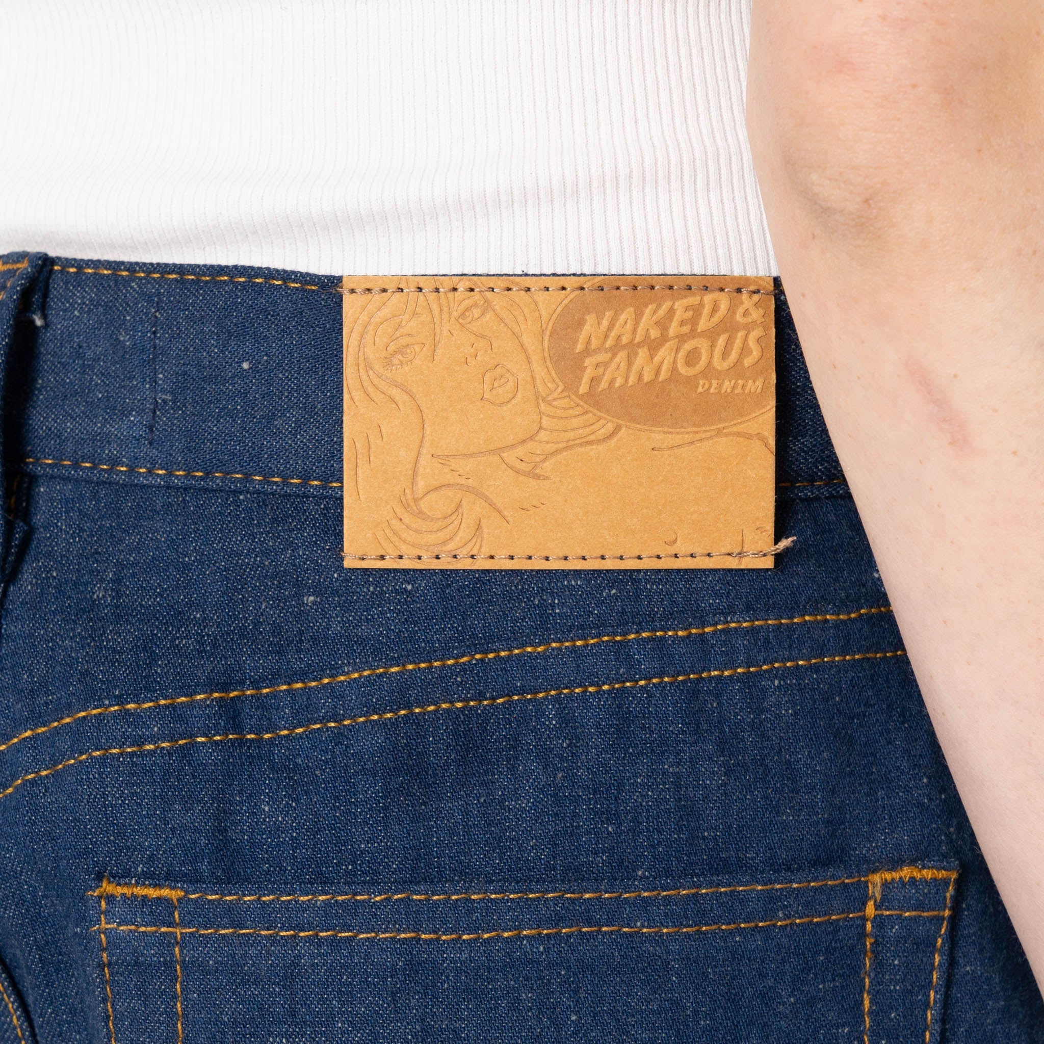 Bestie - 9.7oz. 2/1 Nep Denim - Mid Indigo - Image 6
