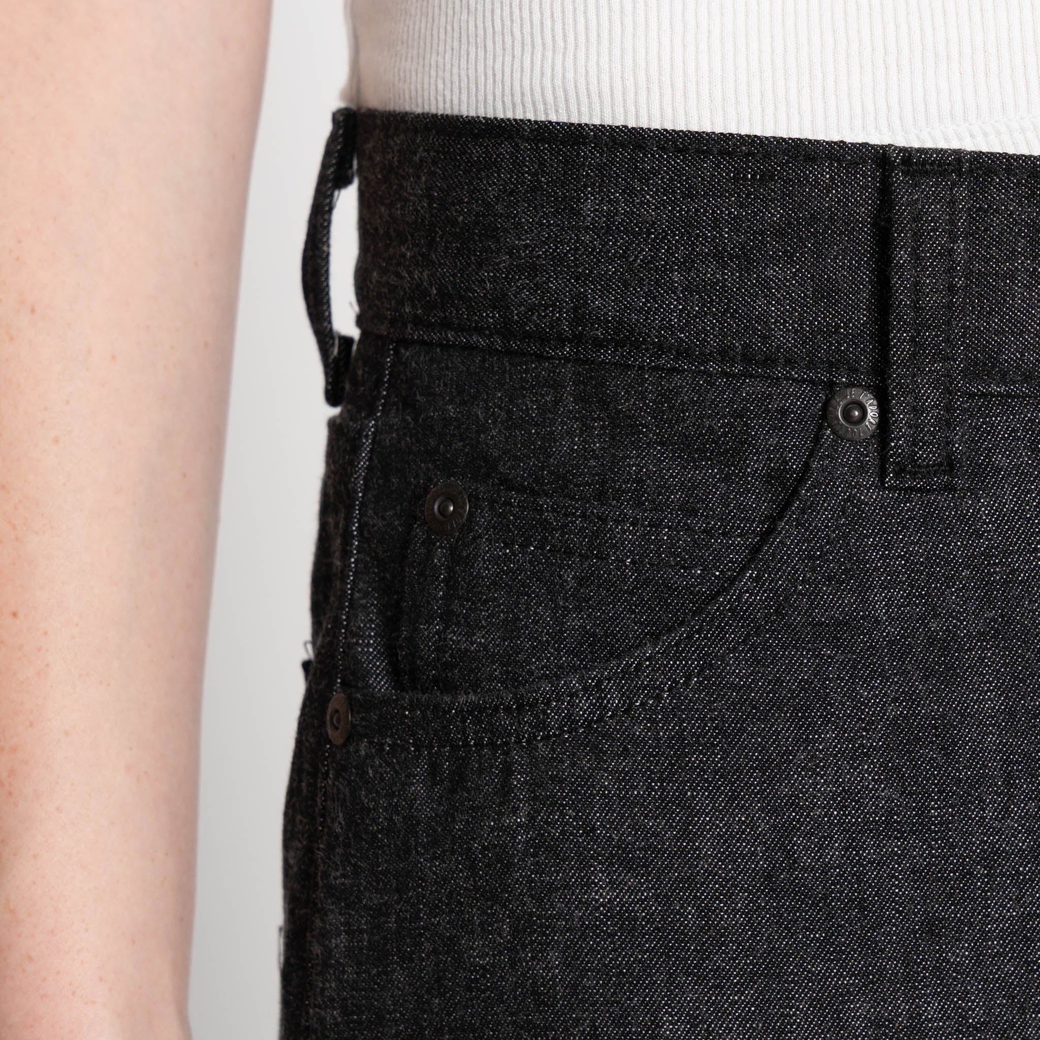 Bestie - Black Lightweight Denim - Black - Image 4