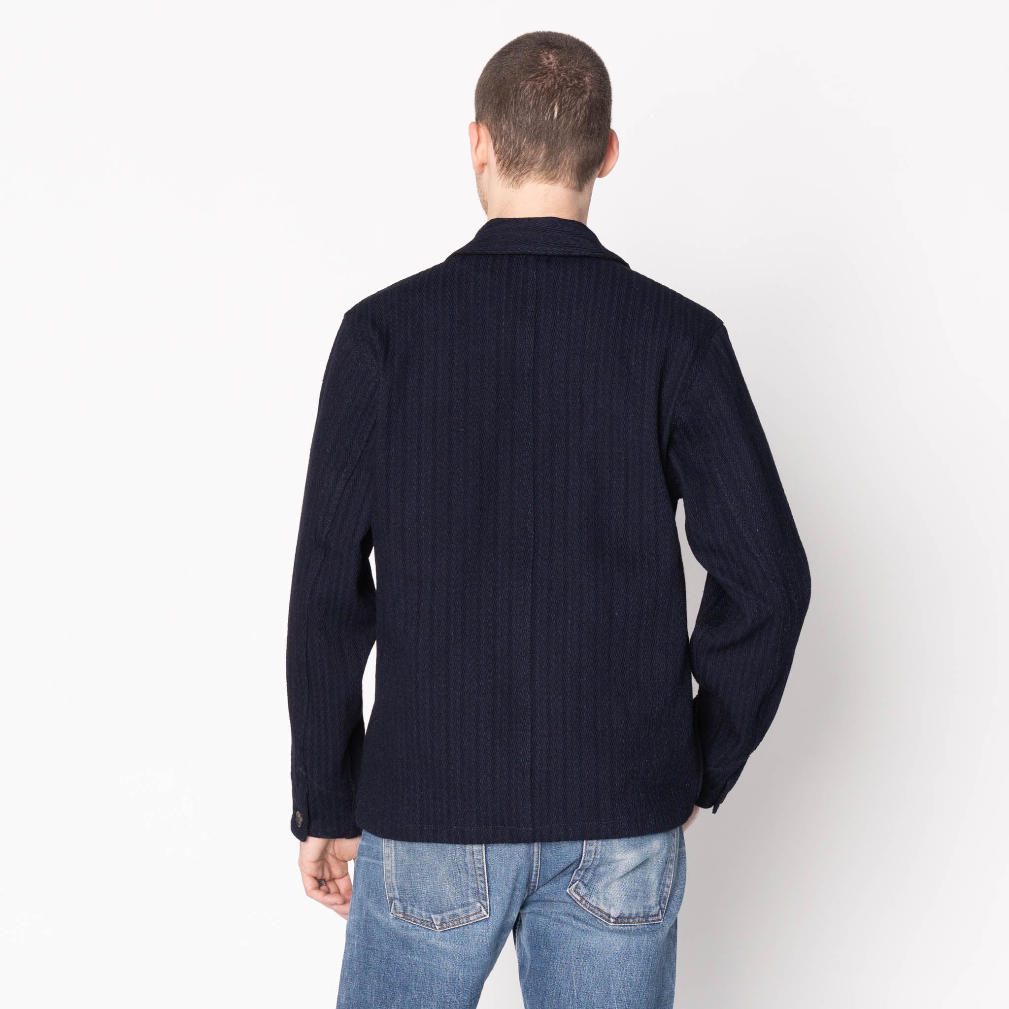 Chore Coat  - Indigo Sugiaya - Indigo - Image 3