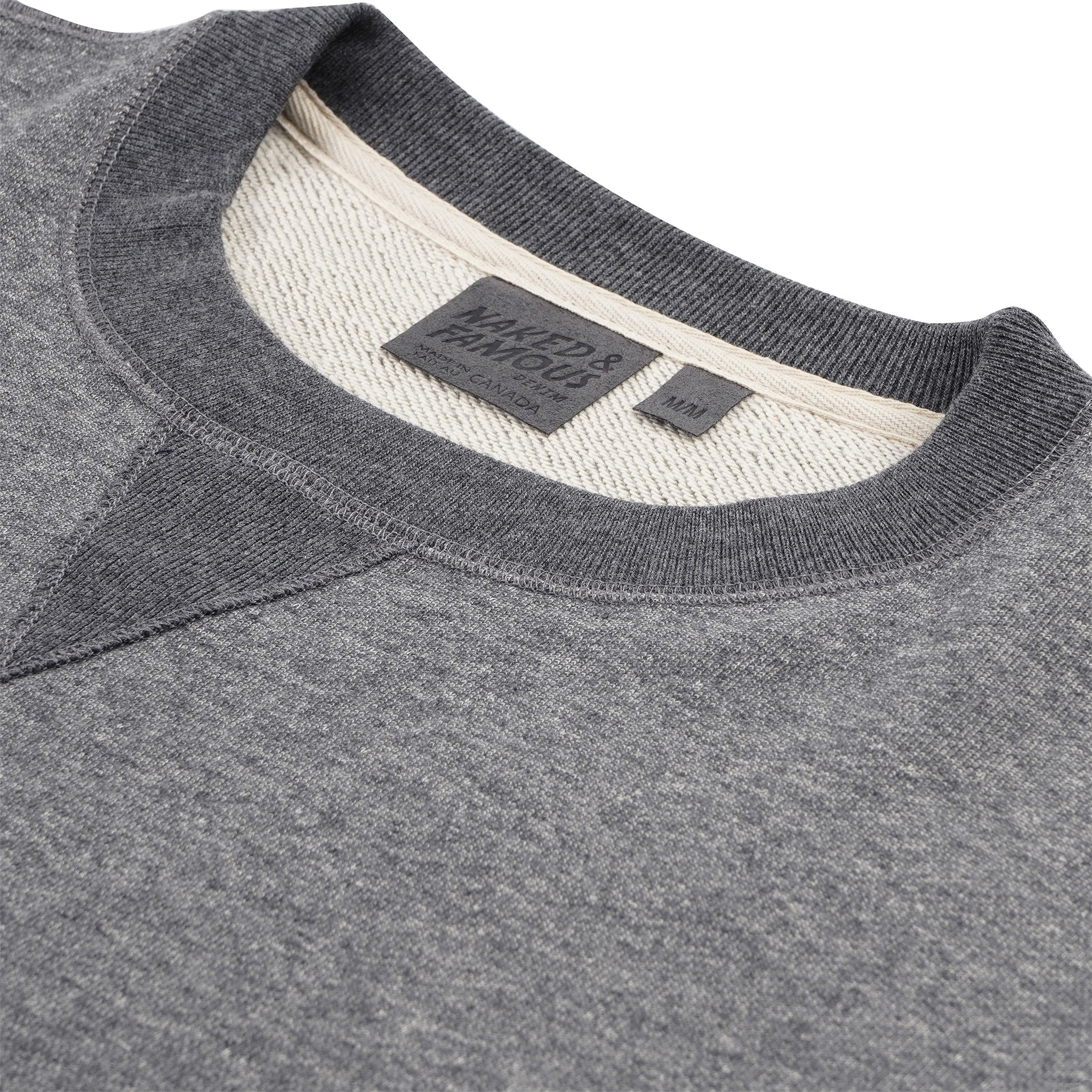 Crewneck - Heavyweight Terry - Charcoal - Image 2