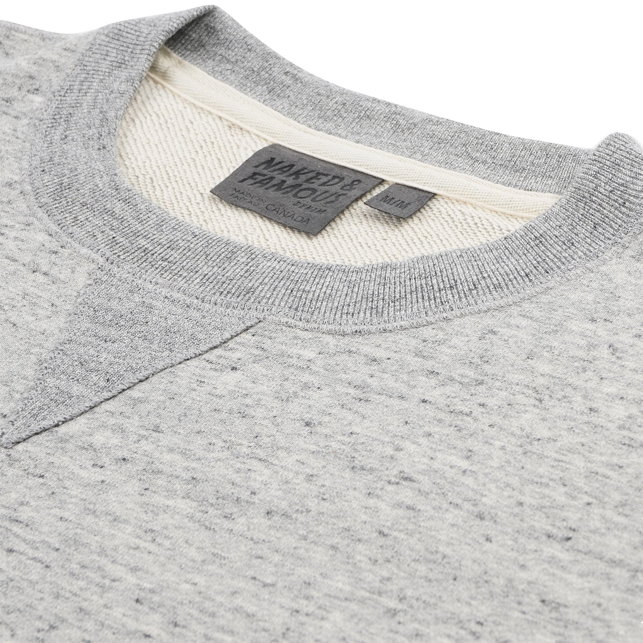 Crewneck - Heavyweight Terry - Grey - Image 2