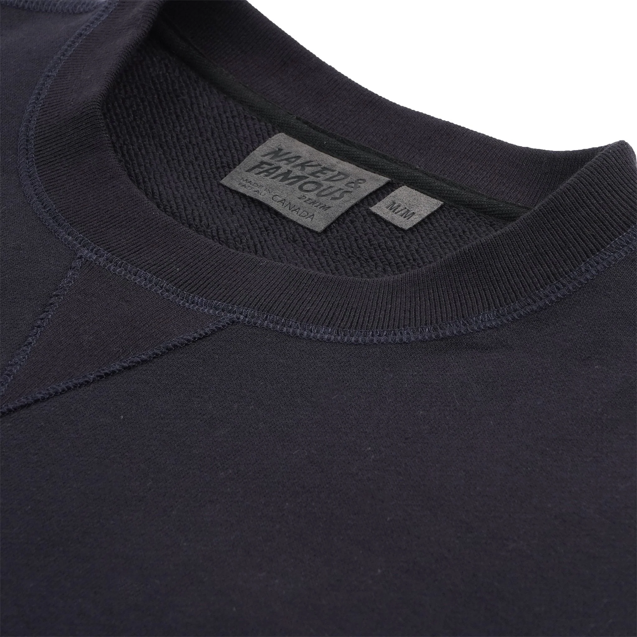 Crewneck - Heavyweight Terry - Navy - Image 2