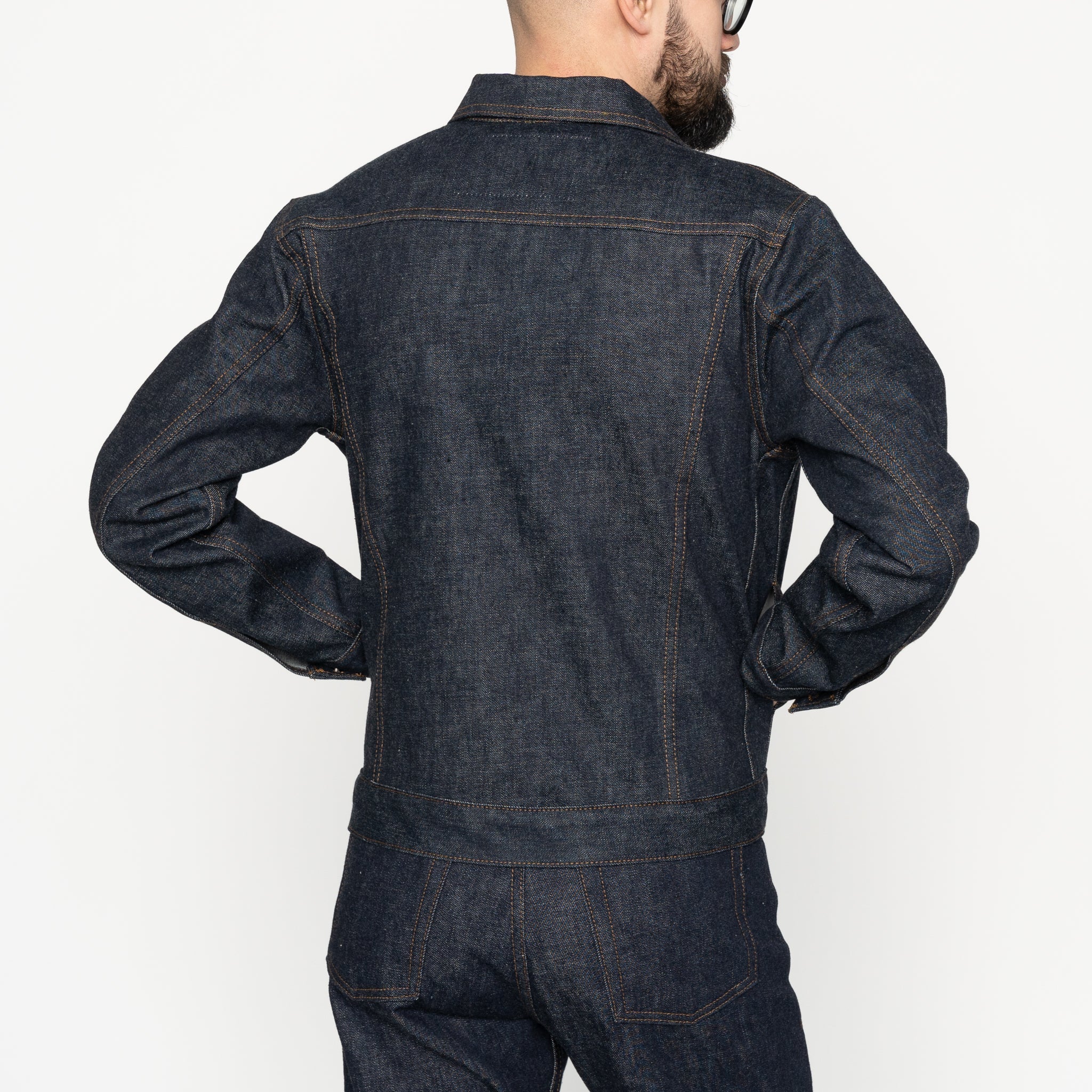 Denim Jacket - Blue Wave Selvedge - Image 5