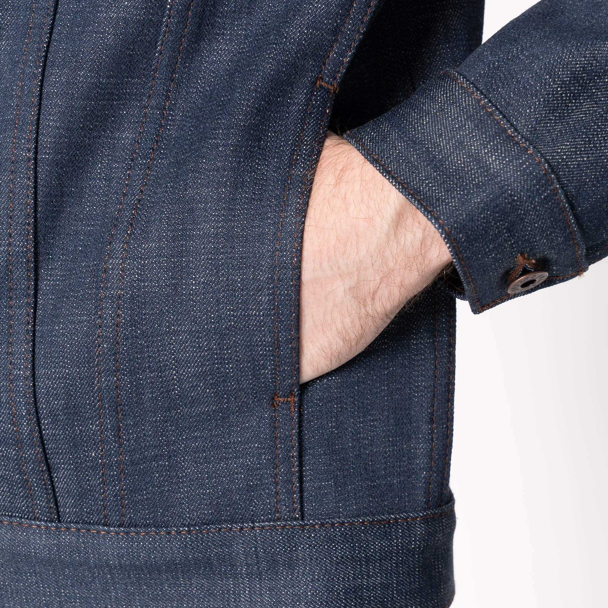 Denim Jacket  - Kawataro Selvedge - Indigo - Image 6