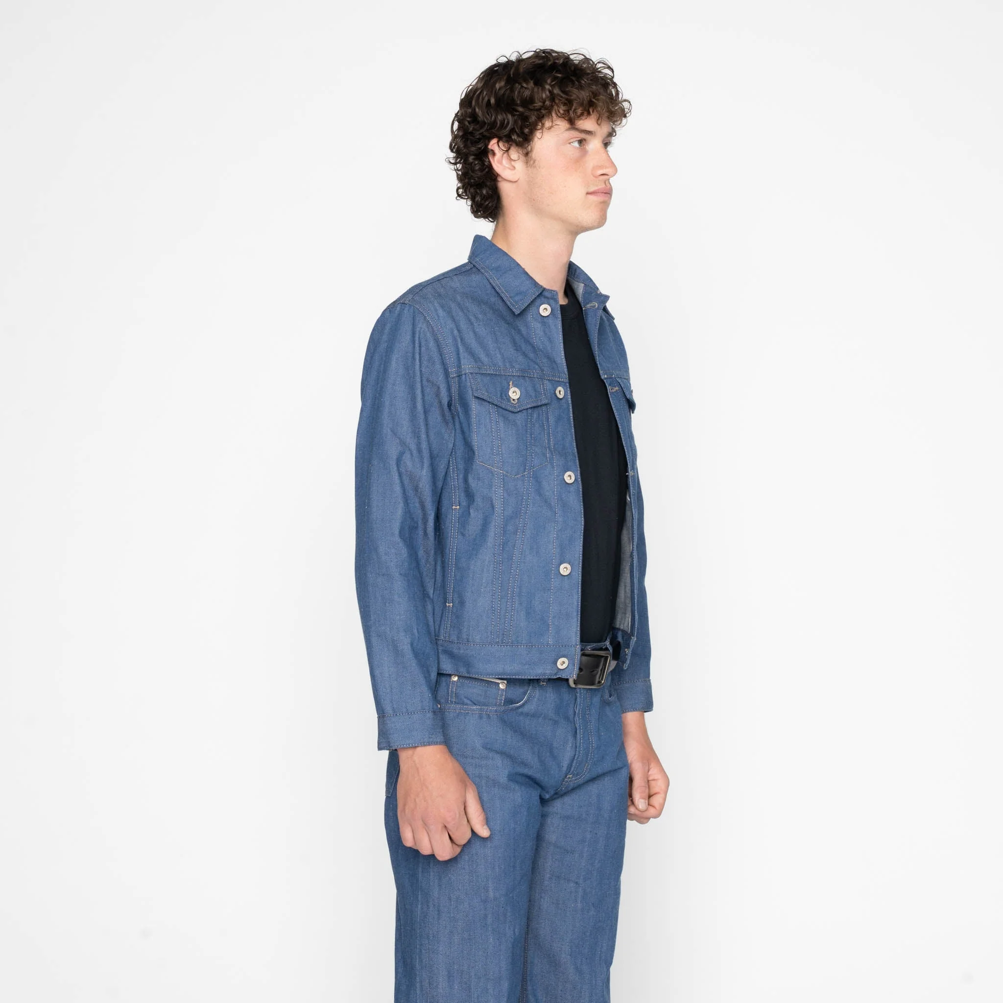 Denim Jacket - The Cat’s Pyjamas Selvedge - Blue - Image 3