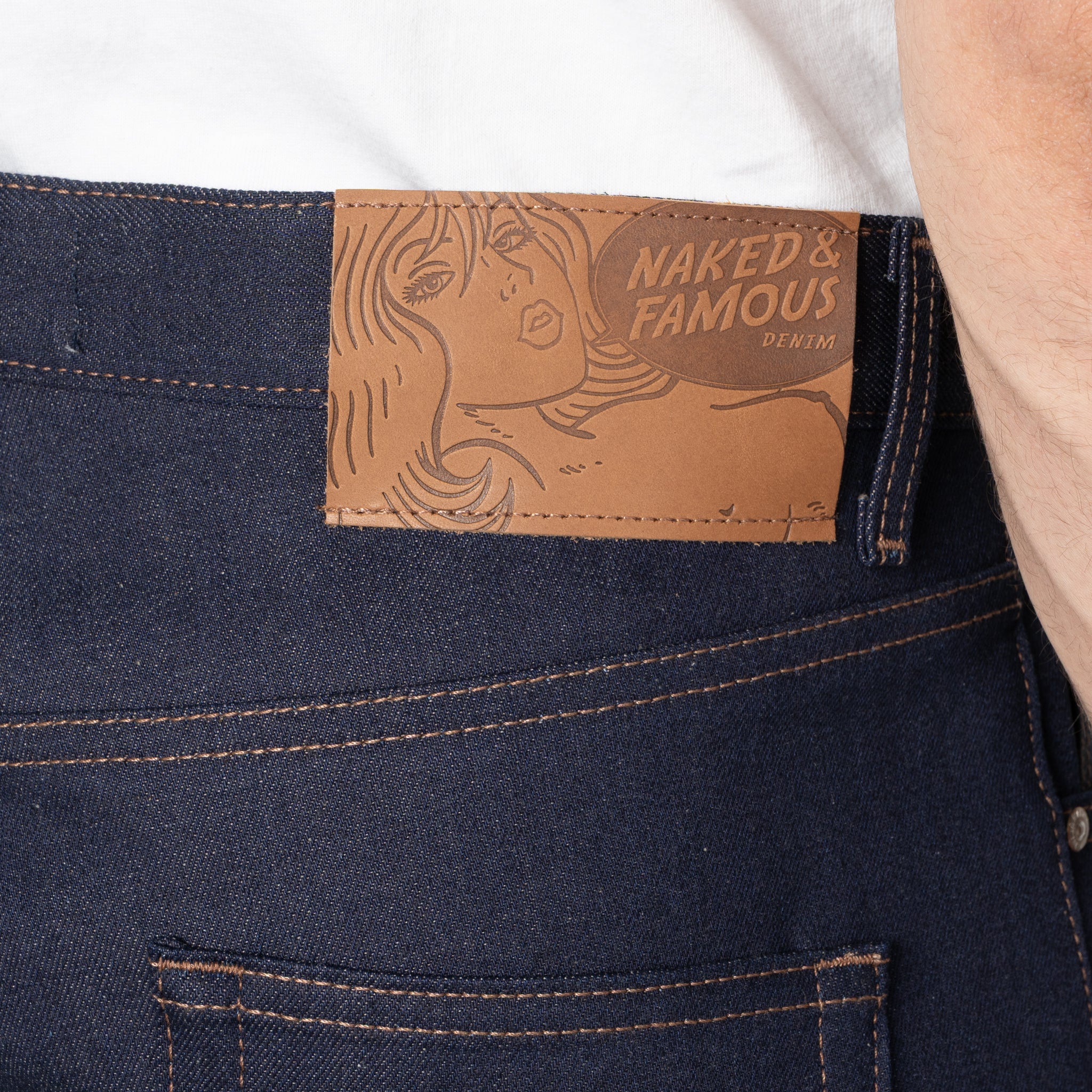 Easy  Guy - Coffee Dye Selvedge - Indigo - Image 6
