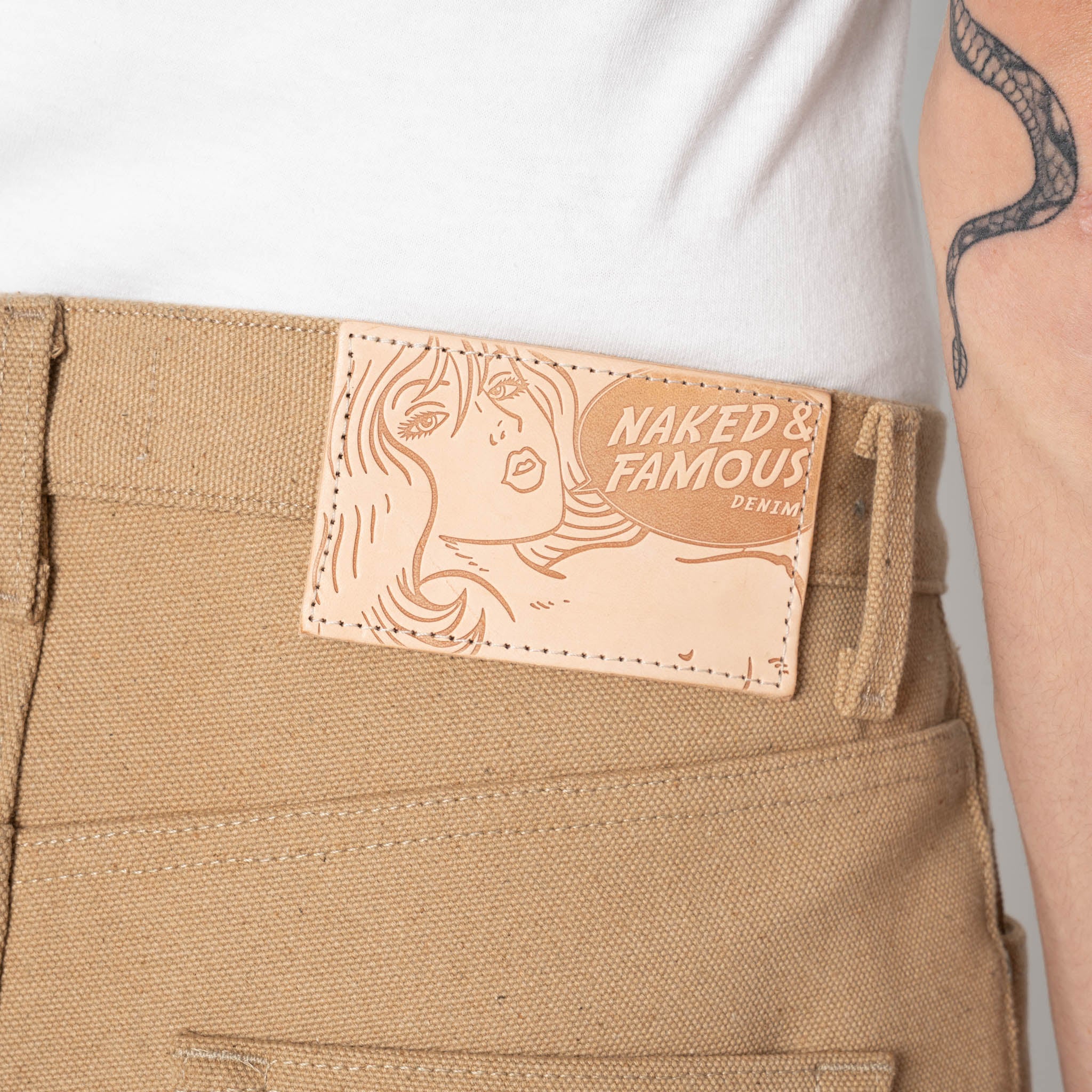 Easy Guy - Fat Fox Selvedge - Brown - Image 6