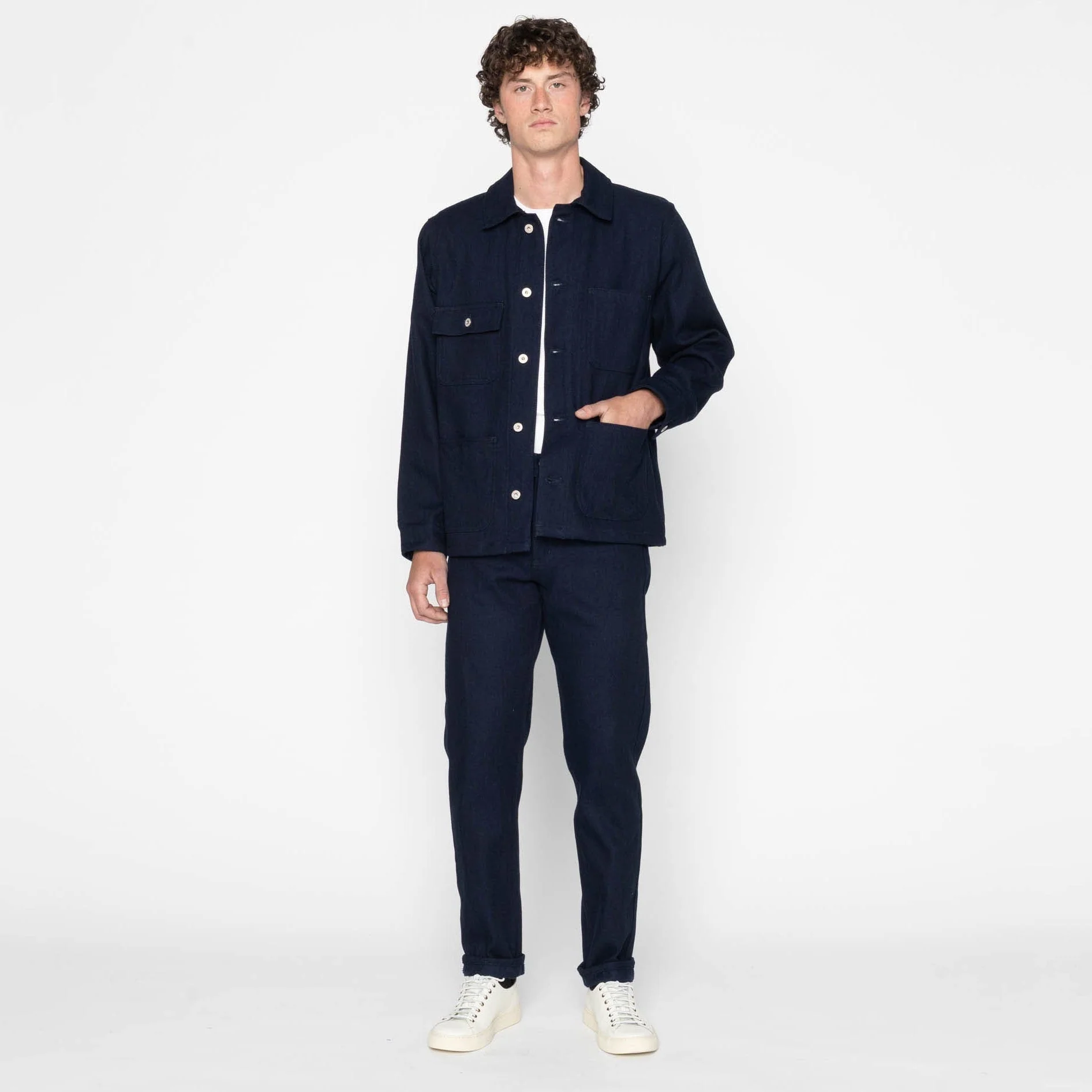 Easy  Guy - Maekake Dobby - Indigo - Image 8