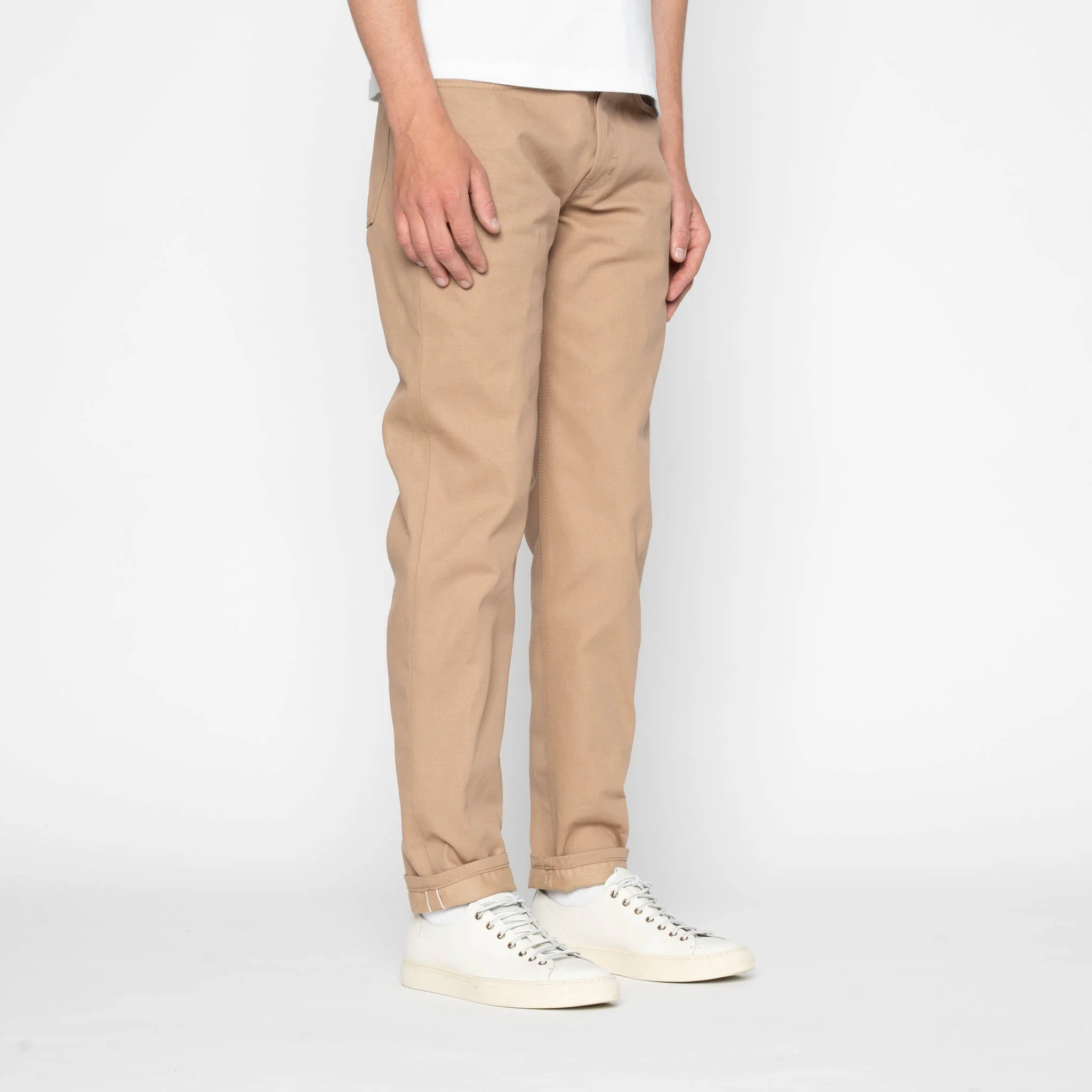 Easy Guy - Selvedge Slacks Beige - Image 3