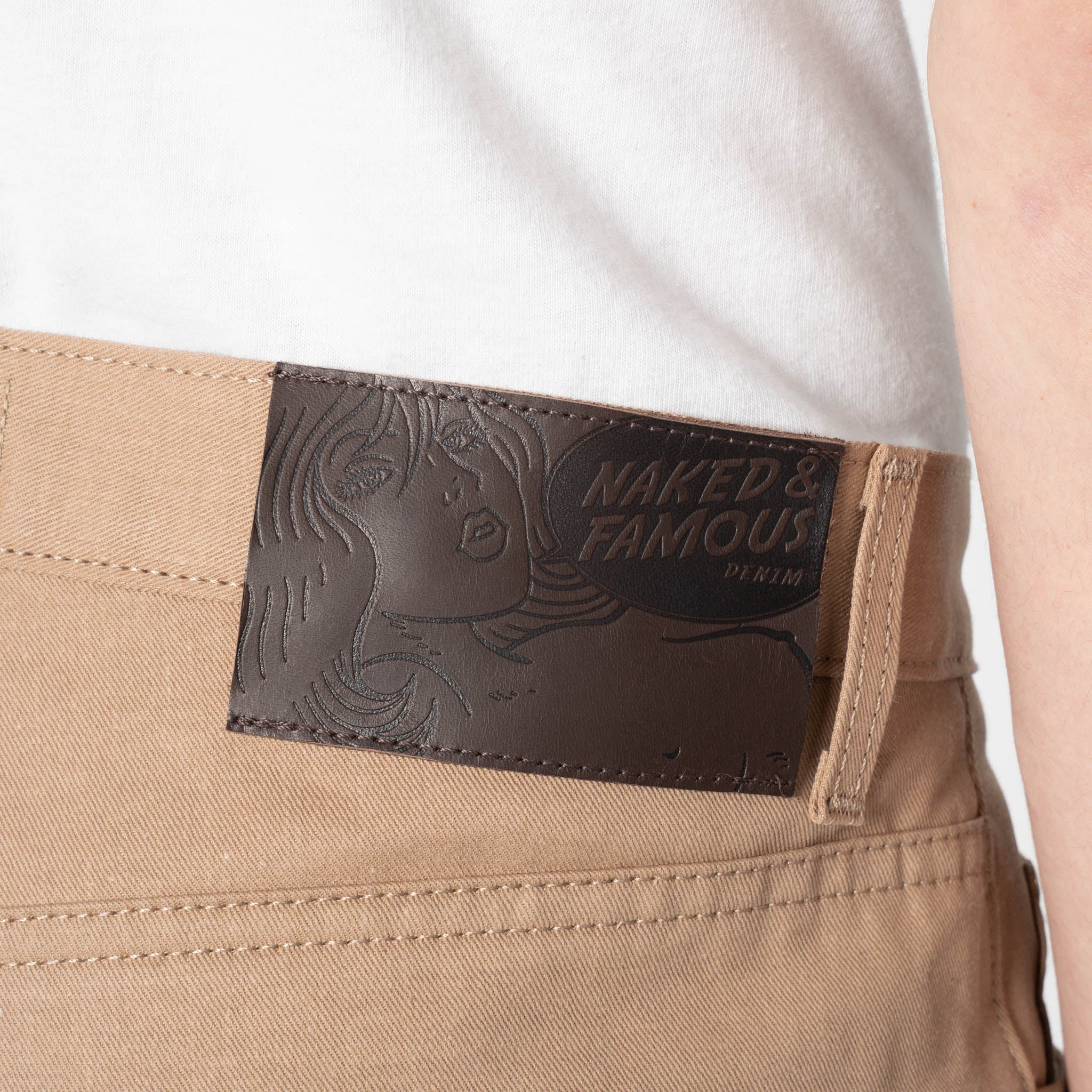 Easy Guy - Selvedge Slacks Beige - Image 6