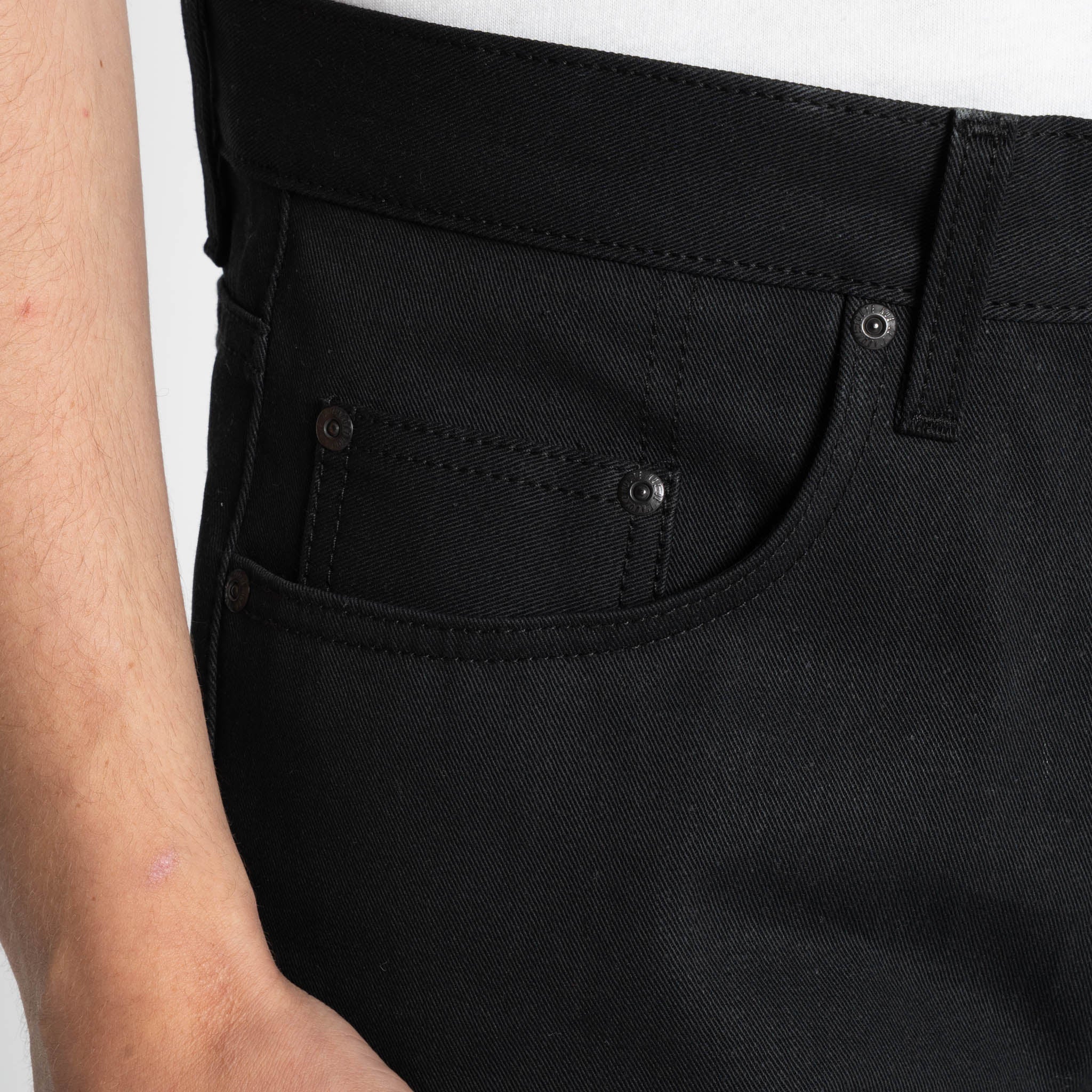 Easy Guy -  Selvedge Slacks Black - Image 5