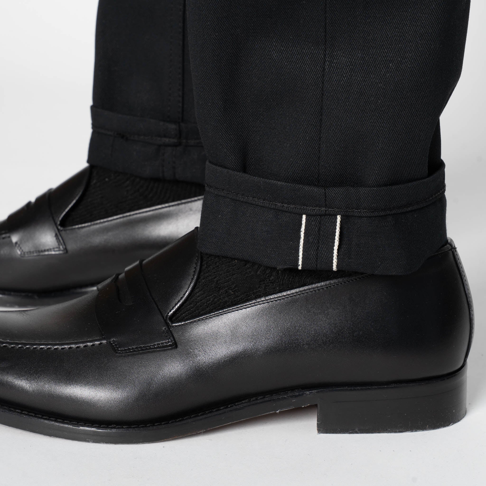 Easy Guy -  Selvedge Slacks Black - Image 7