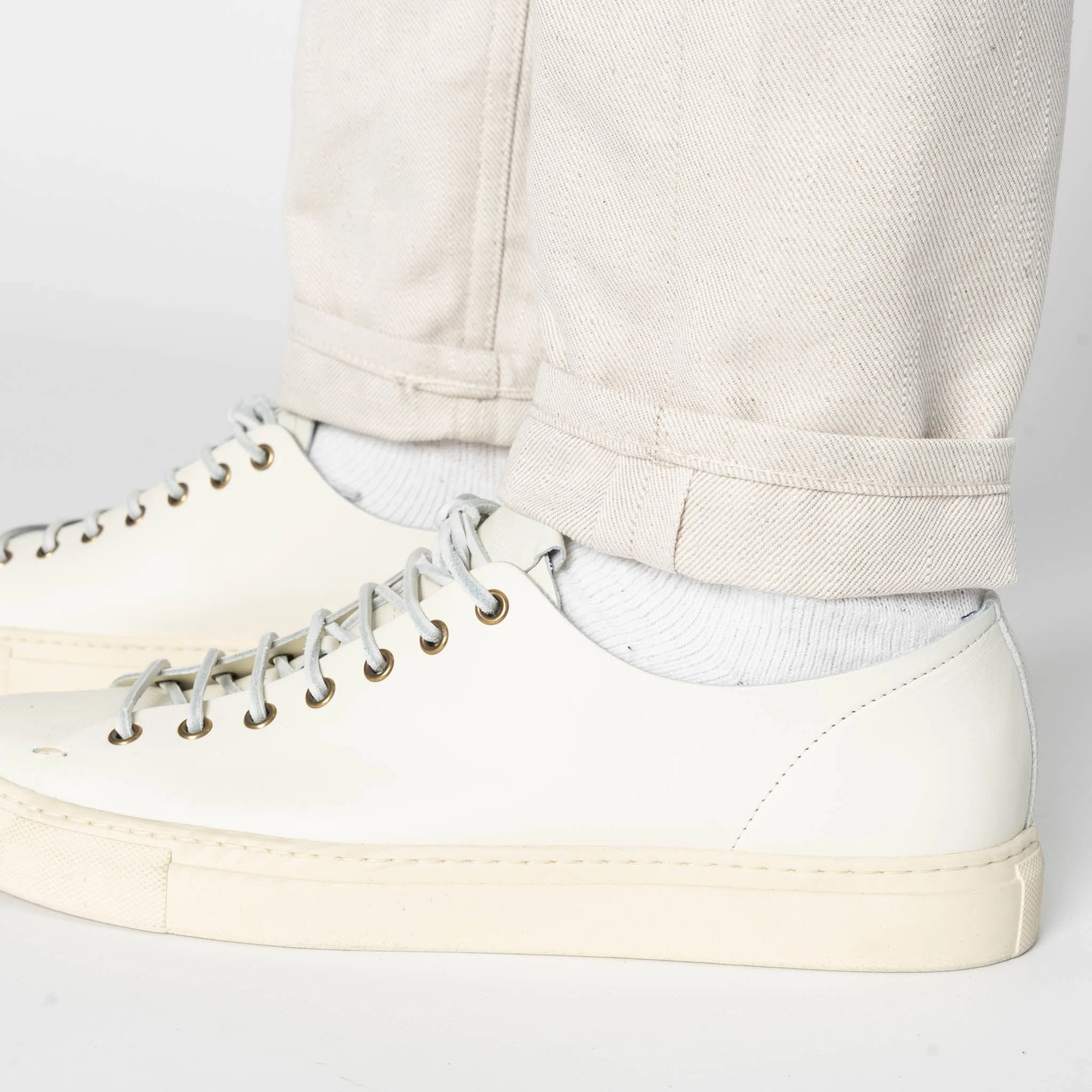 Easy Guy - Tabi Selvedge - Off White - Image 7
