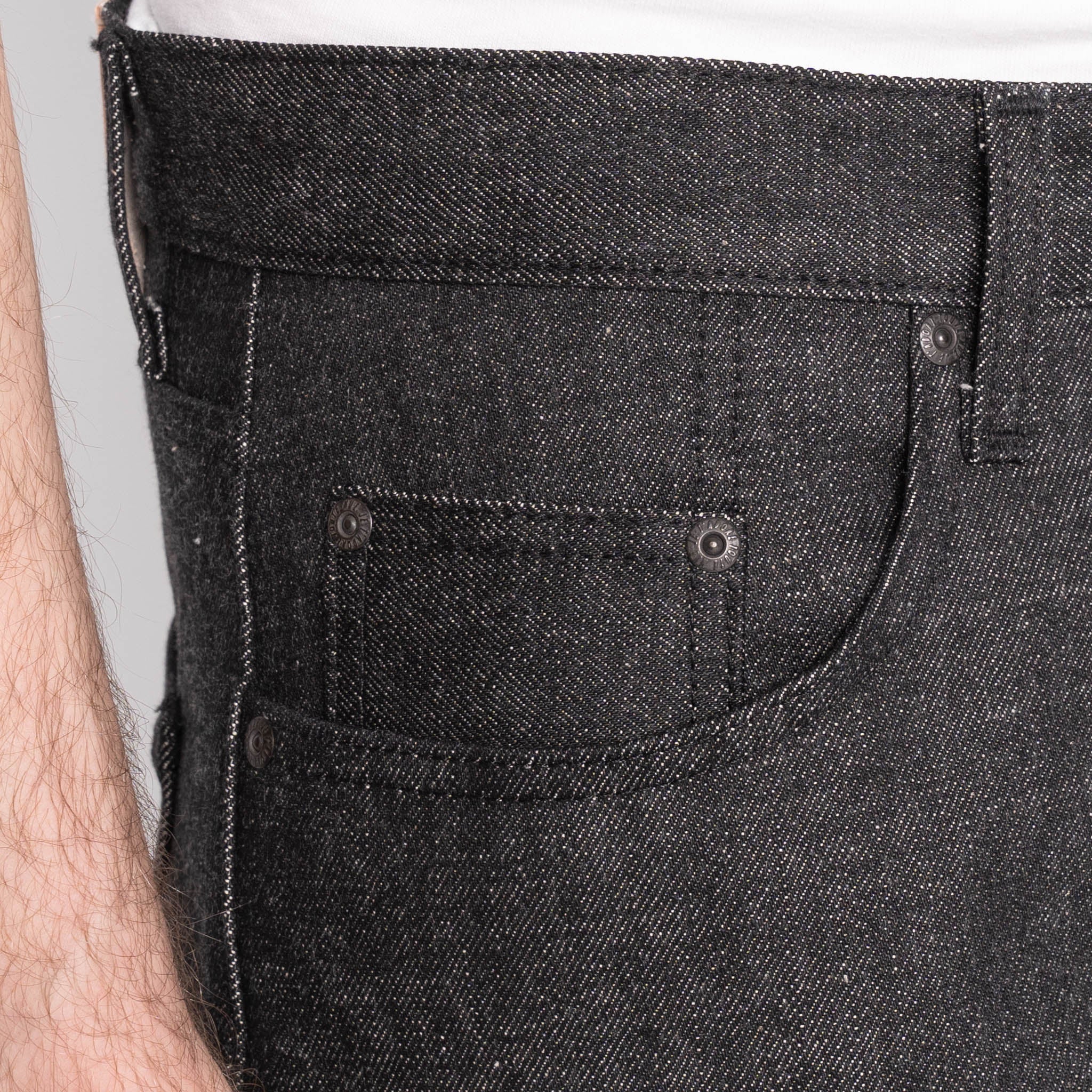 Easy Guy - Yatagarasu Selvedge - Black - Image 4