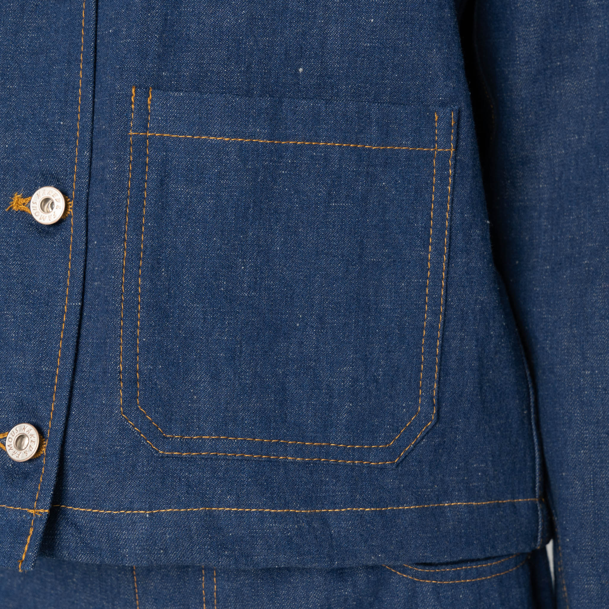 Gracie - 9.7oz. 2/1 Nep Denim - Mid Indigo - Image 5