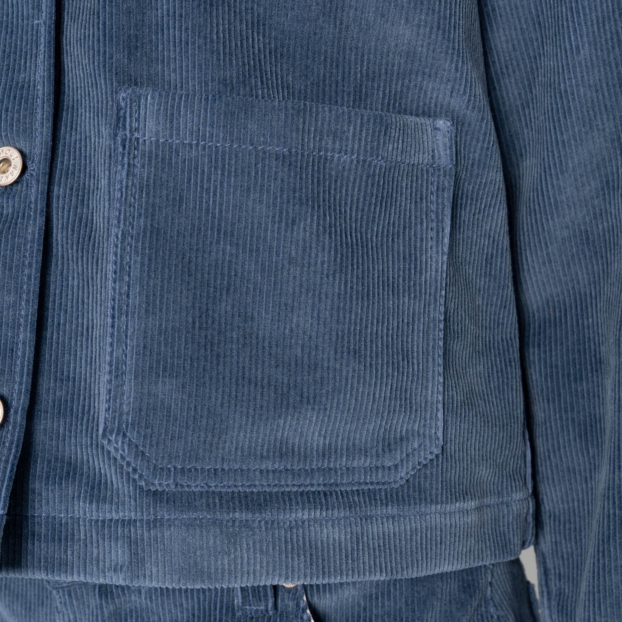 Gracie - Organic Faded Corduroy - Indigo - Image 6