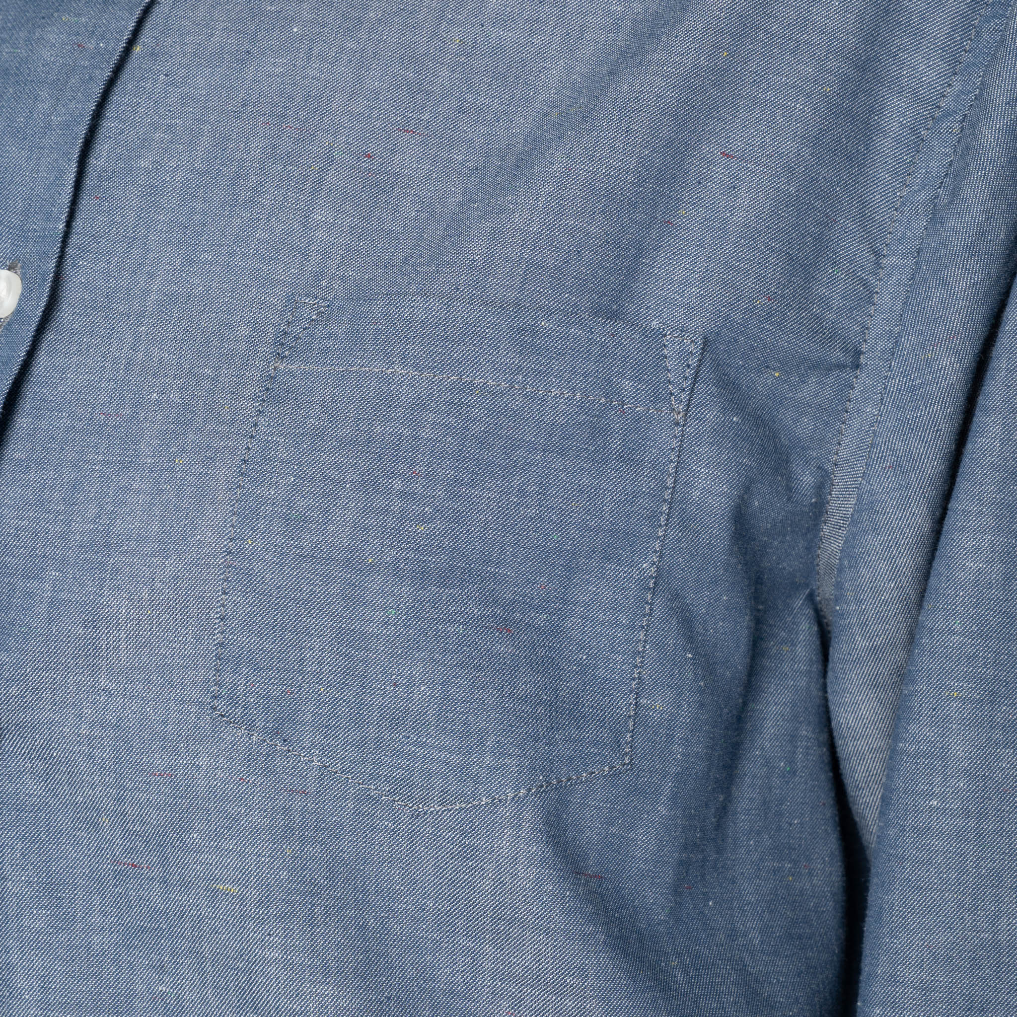 Judy - Chambray with Multicolor Neps - Blue - Image 5