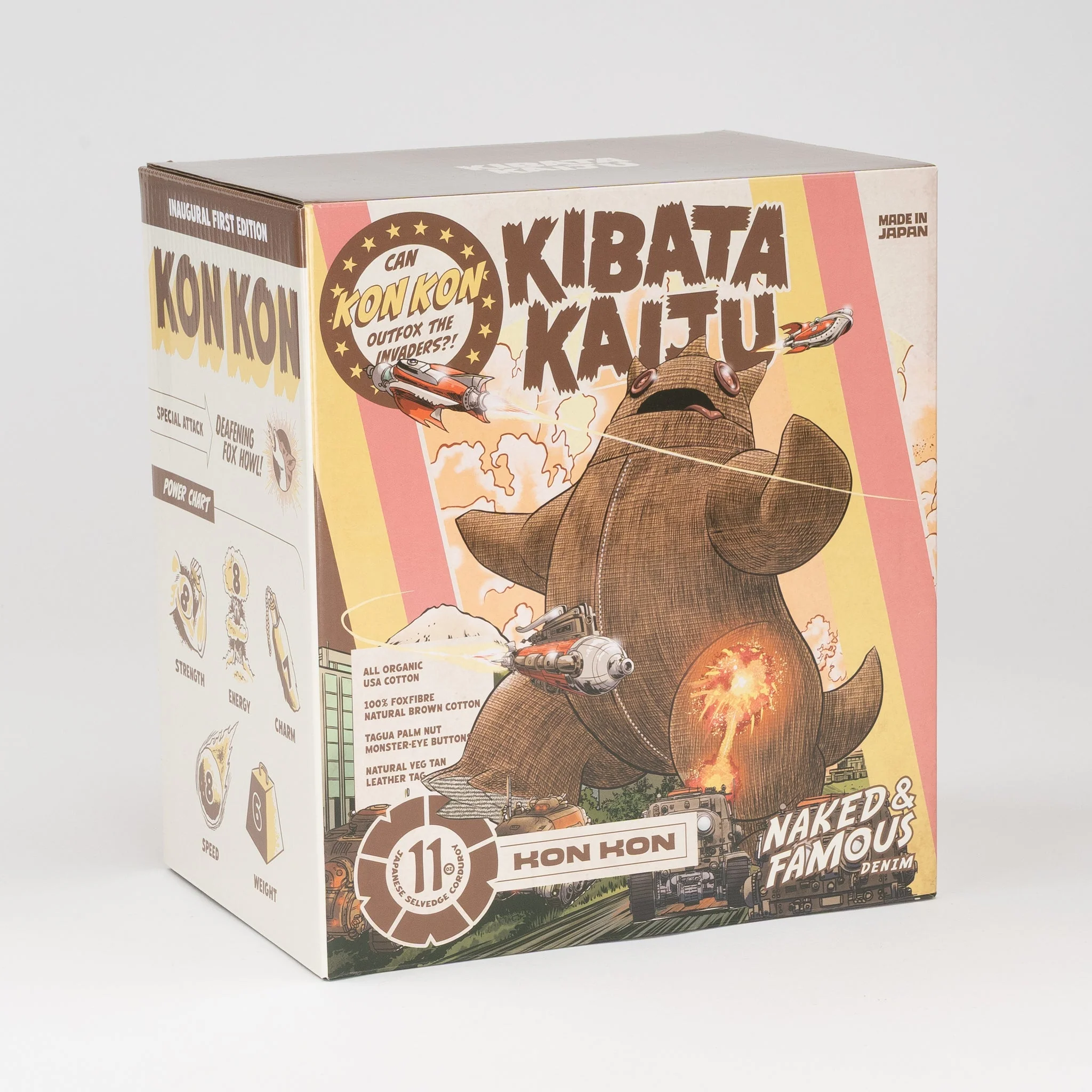 Kon Kon - Kibata Kaiju- Selvedge FoxFibre® Corduroy Collectible - Image 7