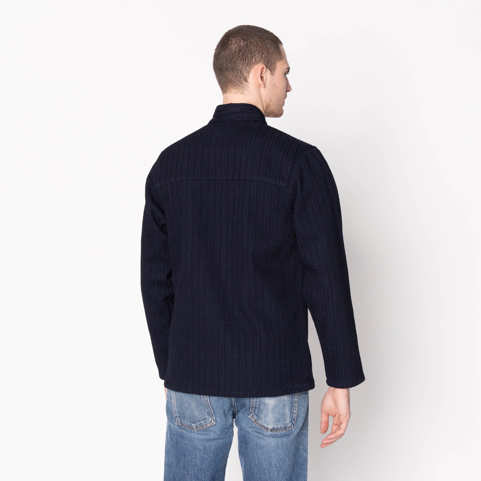 Kimono Shirt  - Indigo Sugiaya - Indigo - Image 3