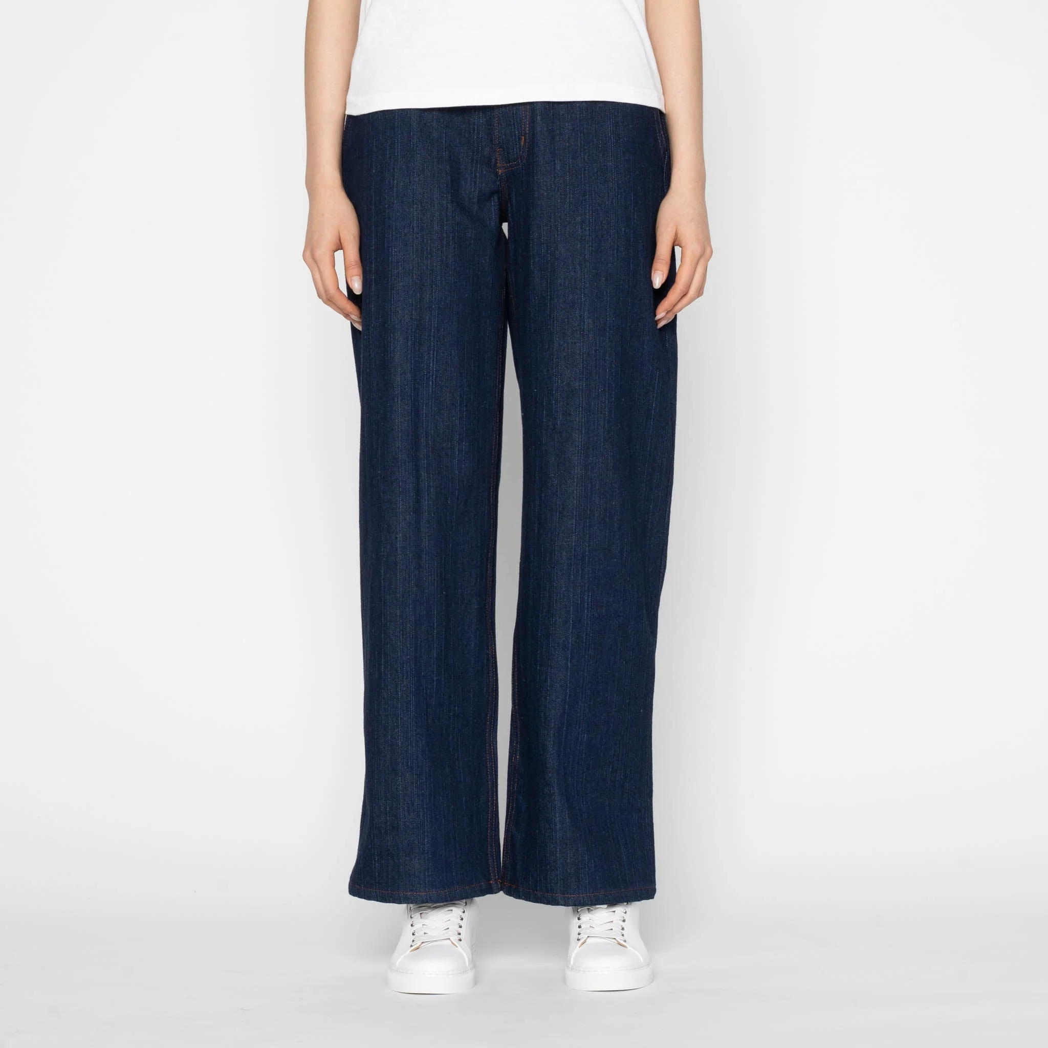 Maudie   -   Vertical Slub Denim - Image 2