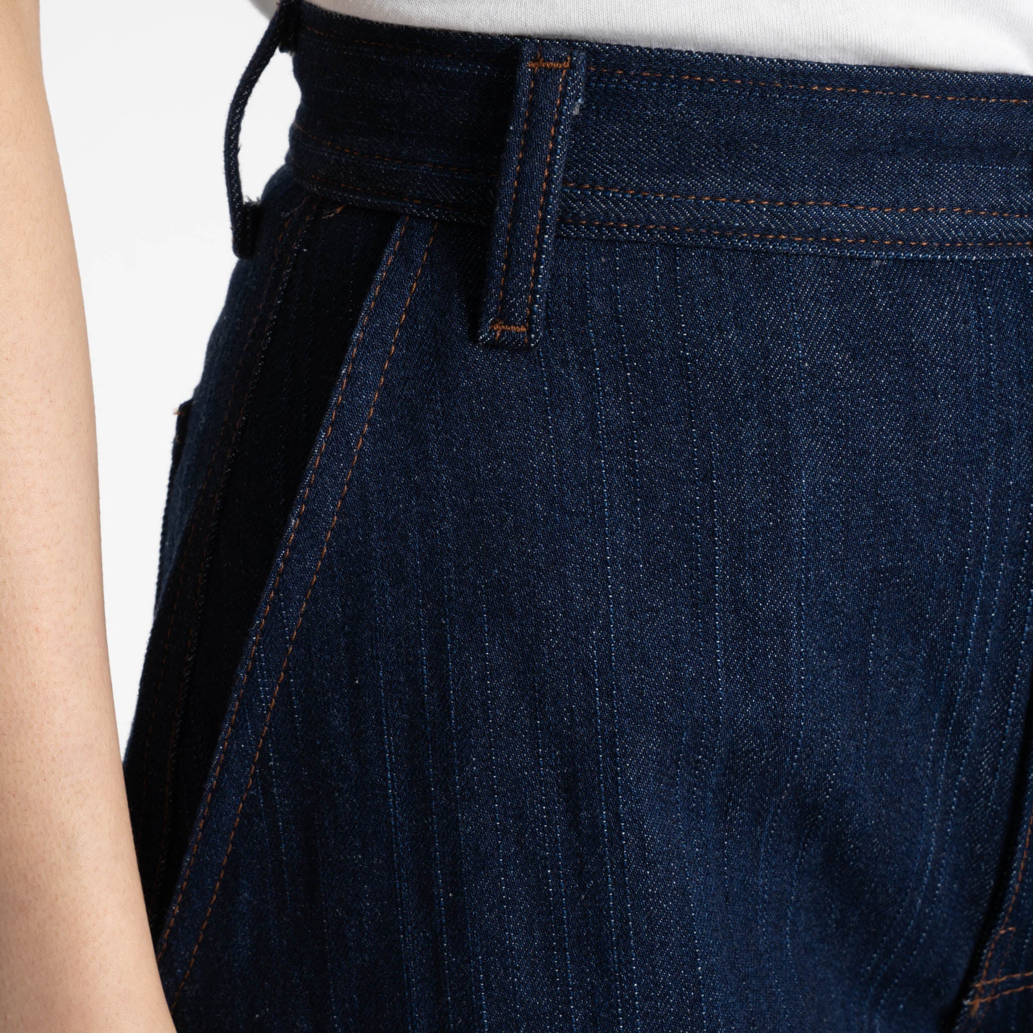 Maudie   -   Vertical Slub Denim - Image 5