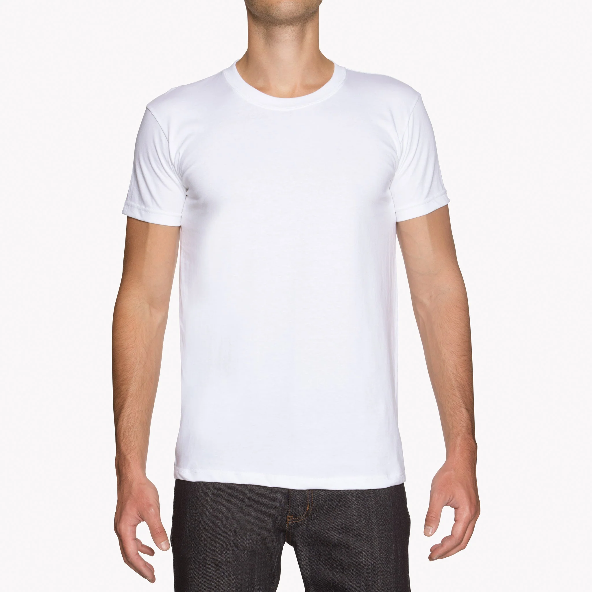 Circular Knit T-Shirt - White - Image 2