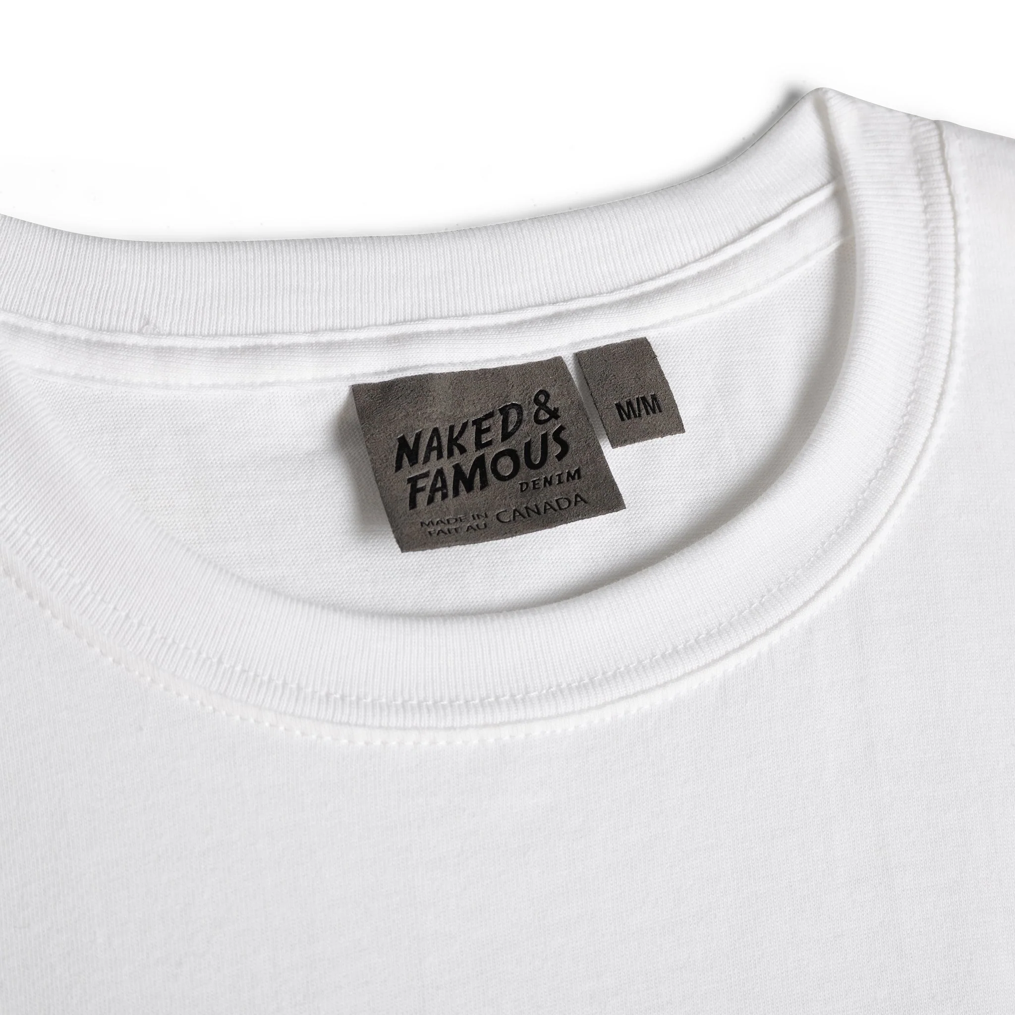 Circular Knit T-Shirt - White - Image 5