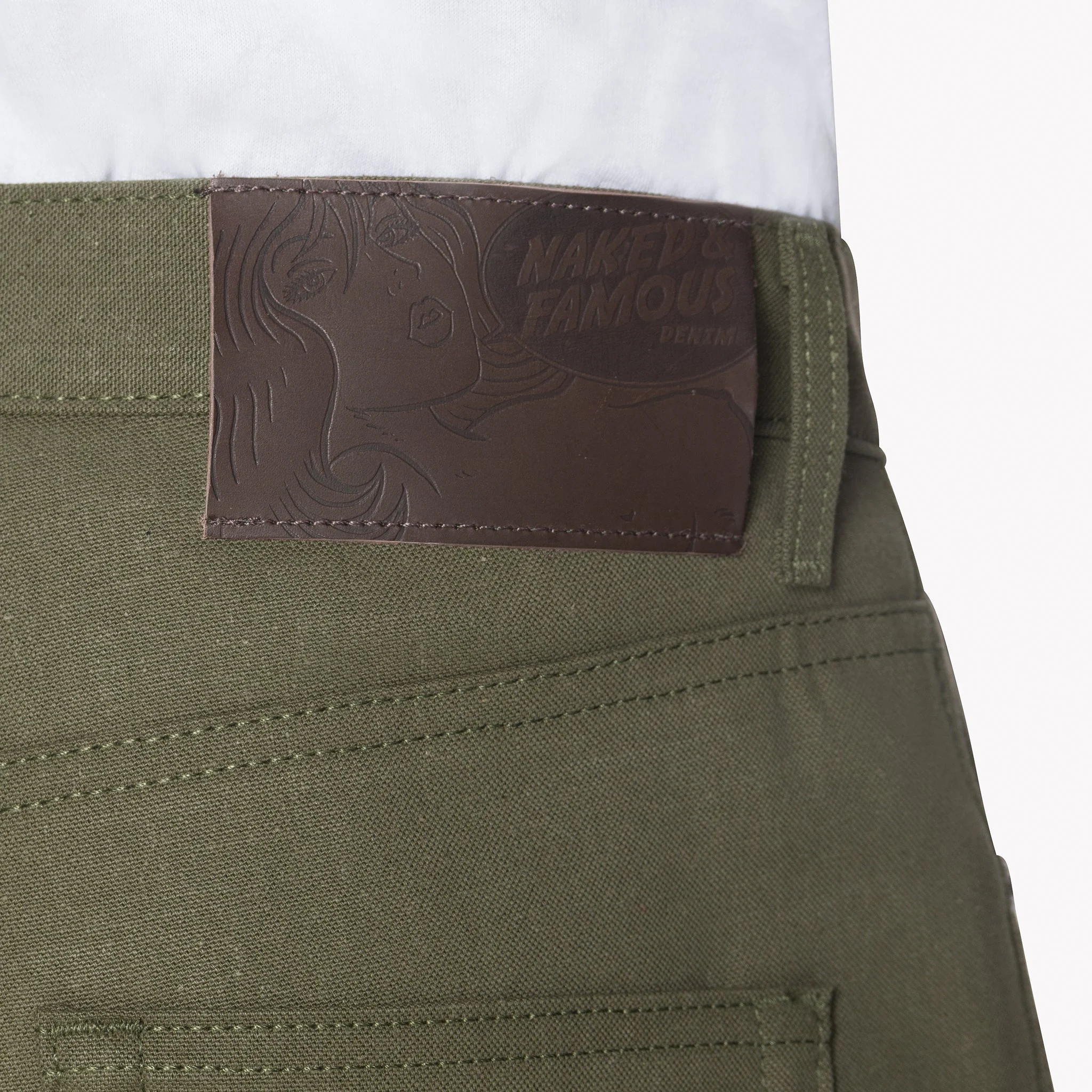 Easy Guy - Army Green Duck Selvedge - Image 5
