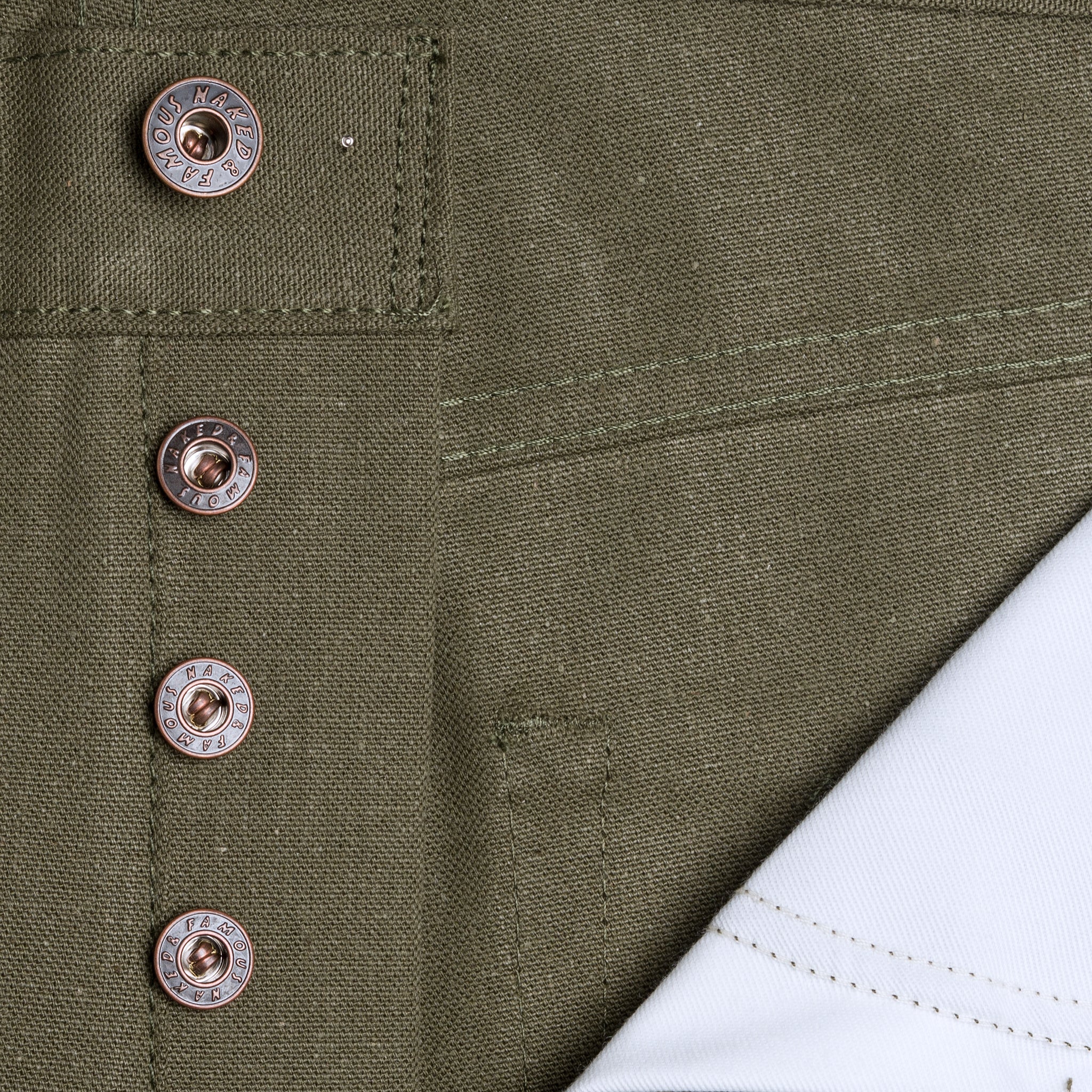 Easy Guy - Army Green Duck Selvedge - Image 7