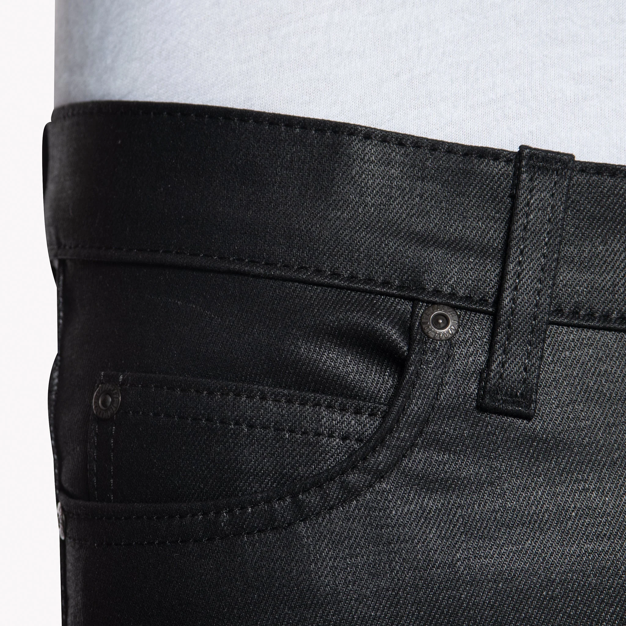 Stacked Guy - Wax Coated Black Stretch - Image 4