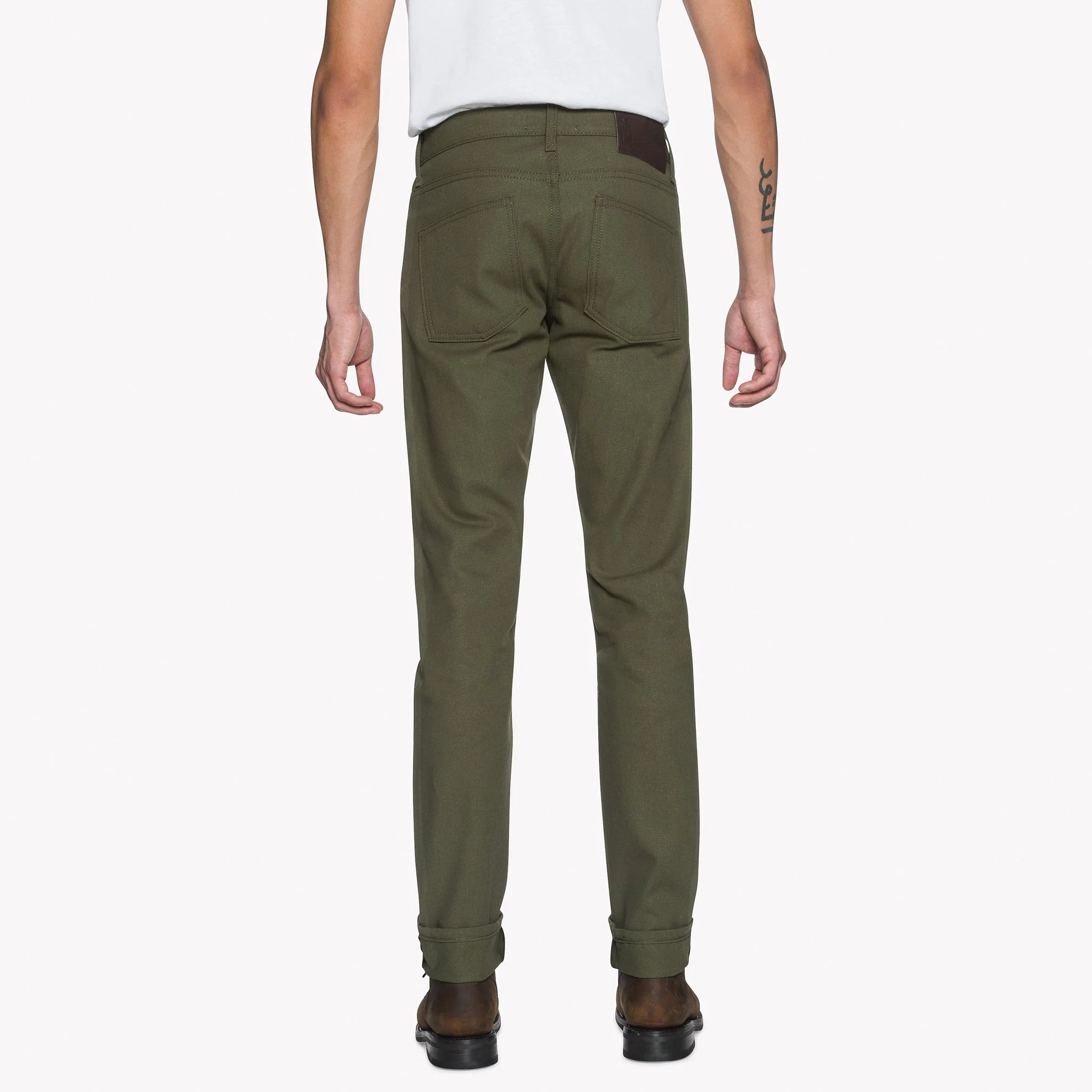 Super Guy - Army Green Duck Selvedge - Image 3