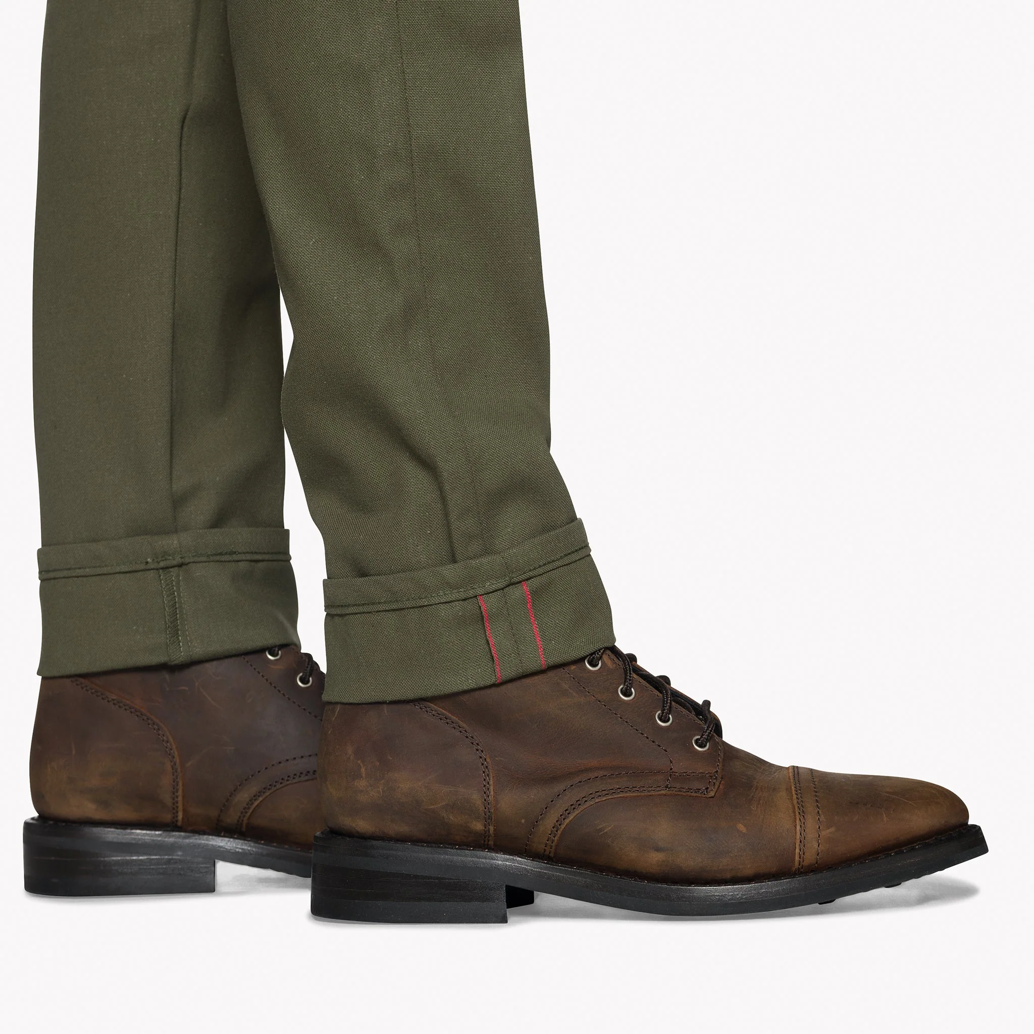 Super Guy - Army Green Duck Selvedge - Image 6