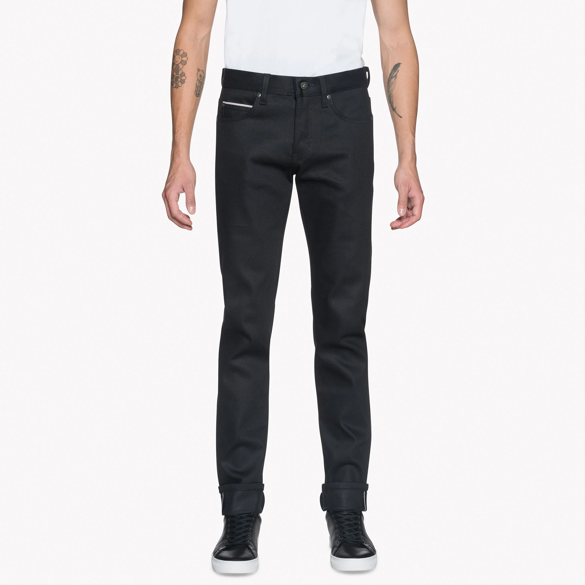 Super Guy - Black Cobra Stretch Selvedge - Image 2
