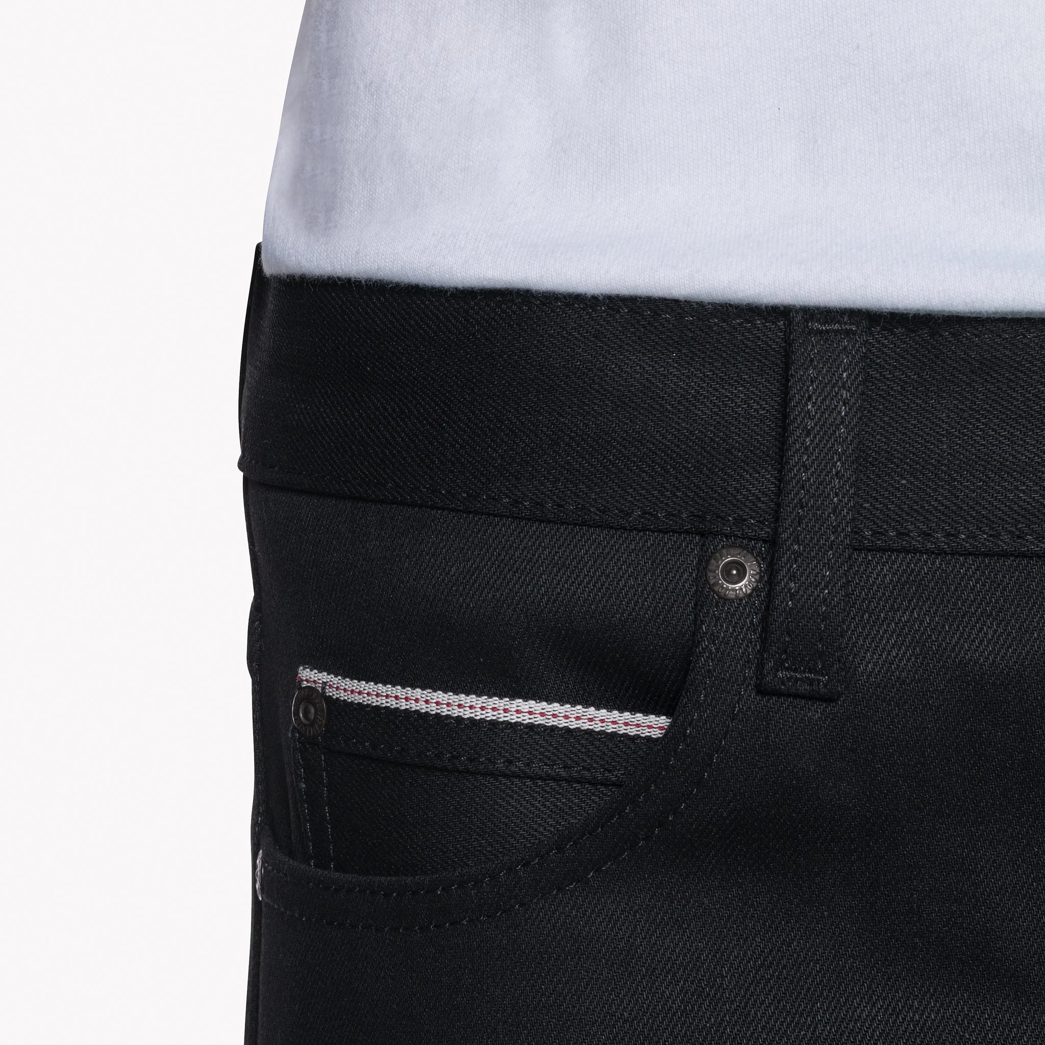 Super Guy - Black Cobra Stretch Selvedge - Image 4