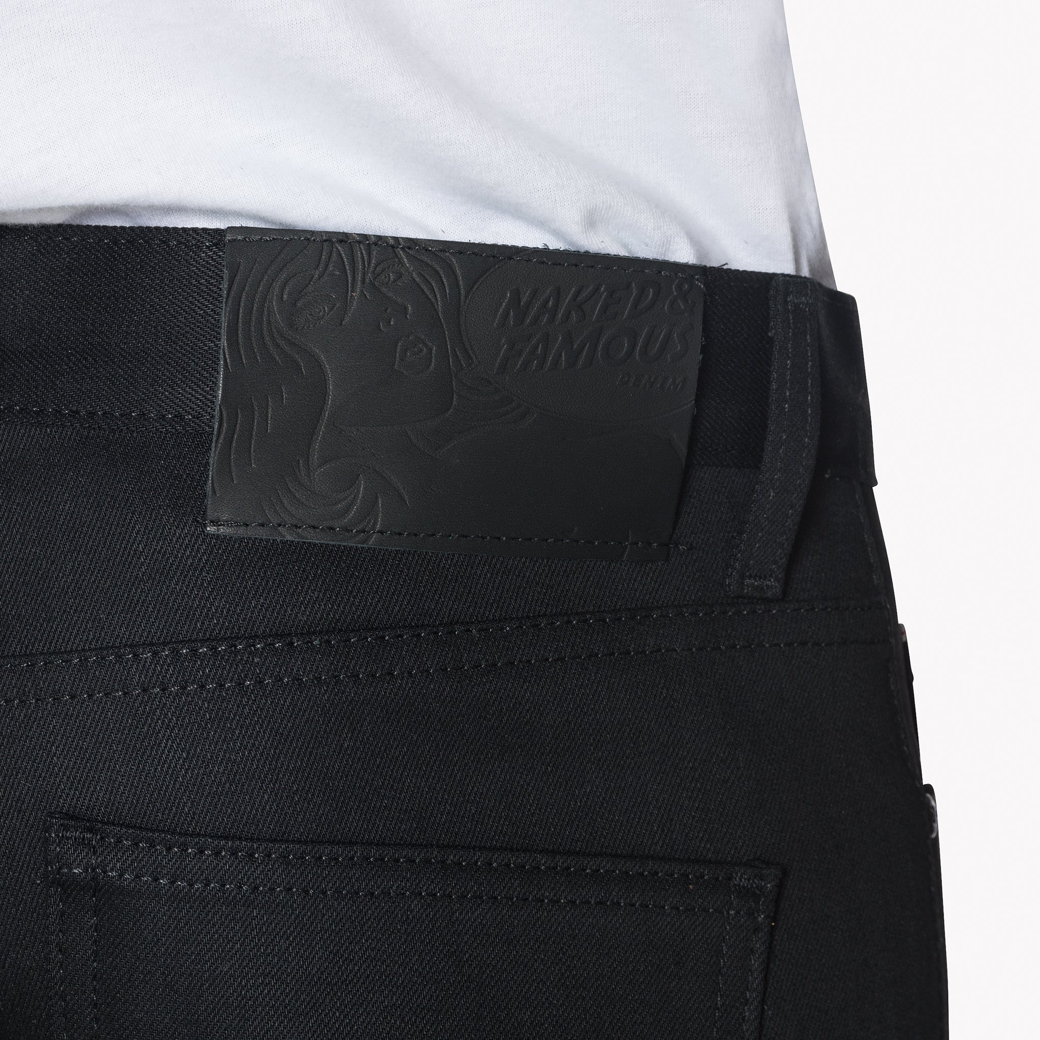 Super Guy - Black Cobra Stretch Selvedge - Image 5
