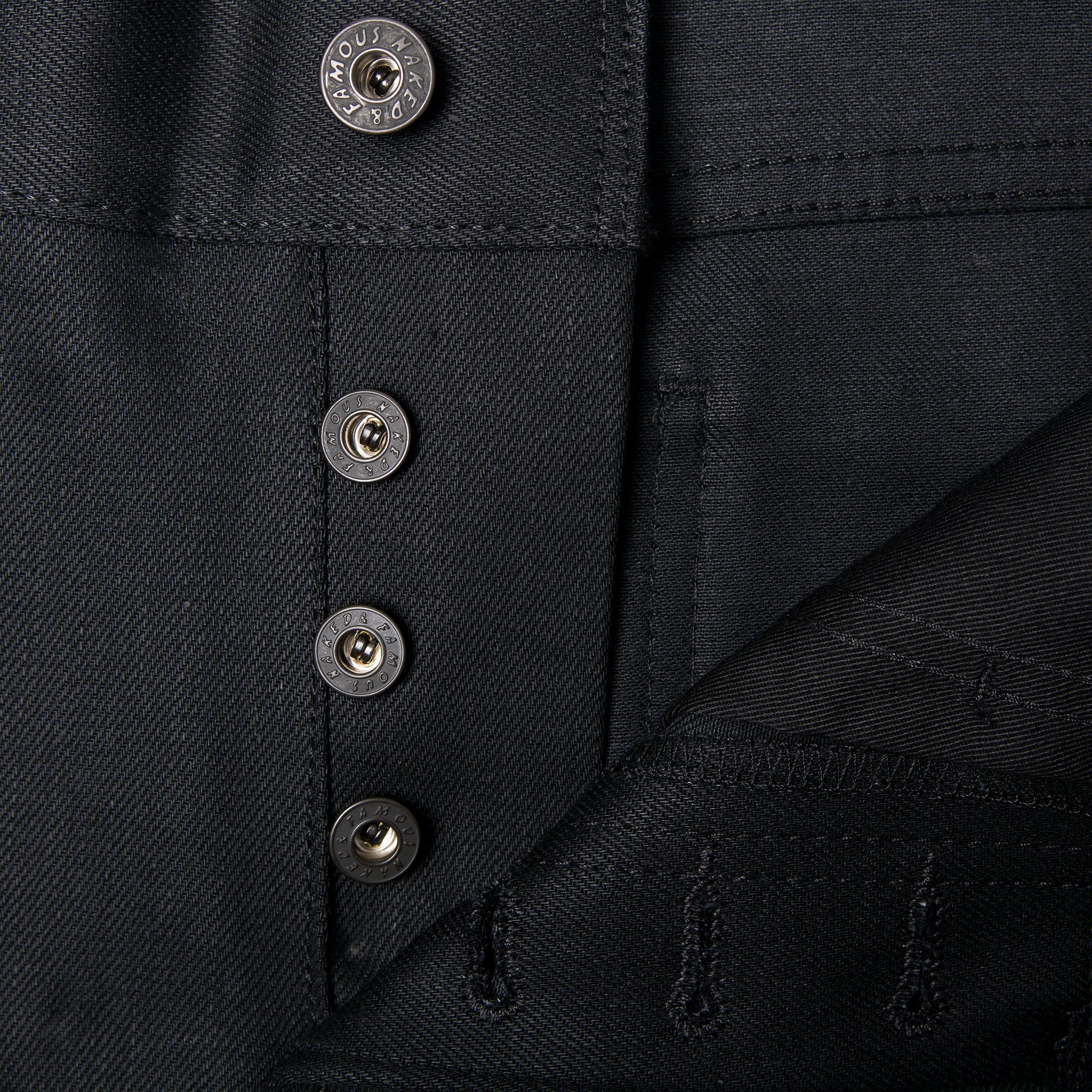 Super Guy - Black Cobra Stretch Selvedge - Image 7