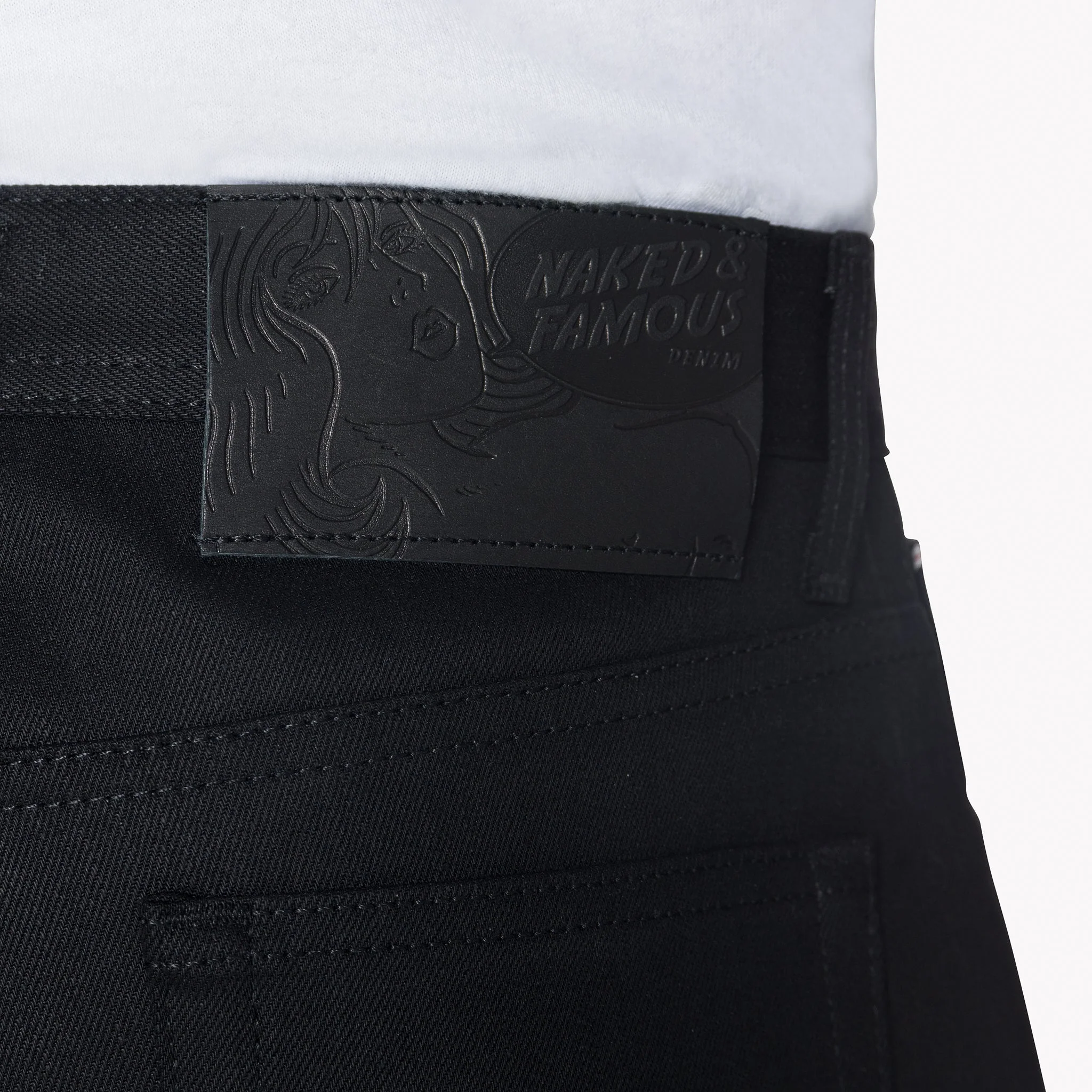 Weird Guy - Black Cobra Stretch Selvedge - Image 5