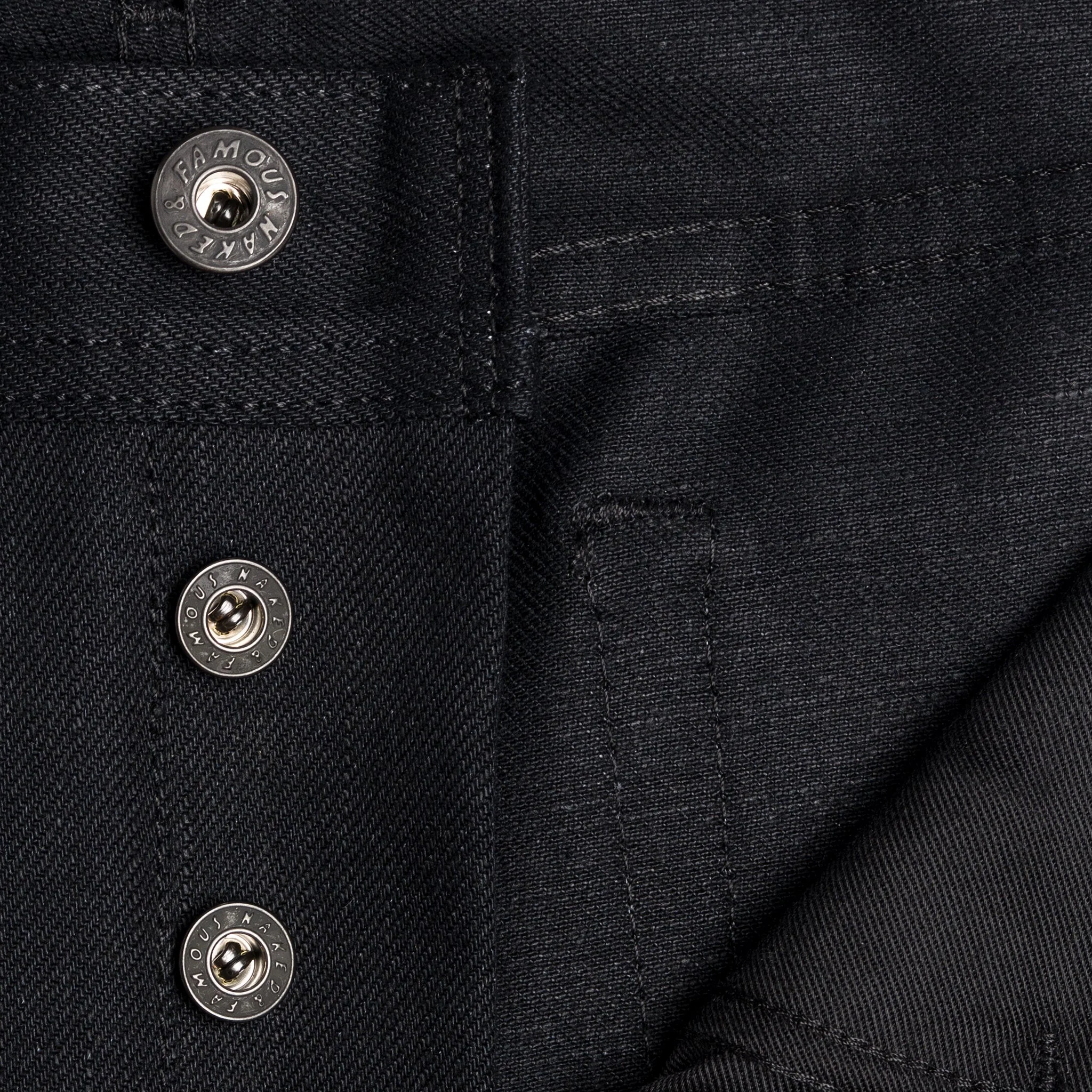 Weird Guy - Solid Black Selvedge - Image 7