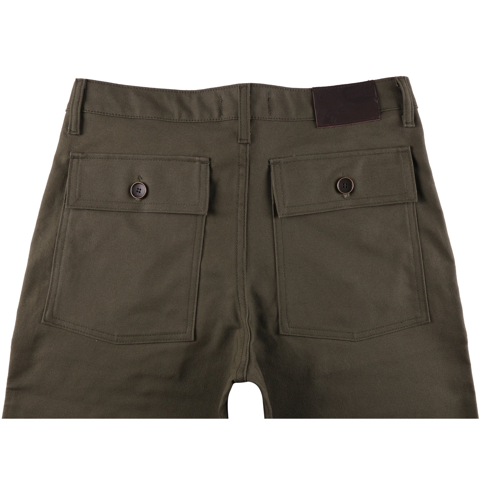 Work Pant - Green Canvas - Image 3
