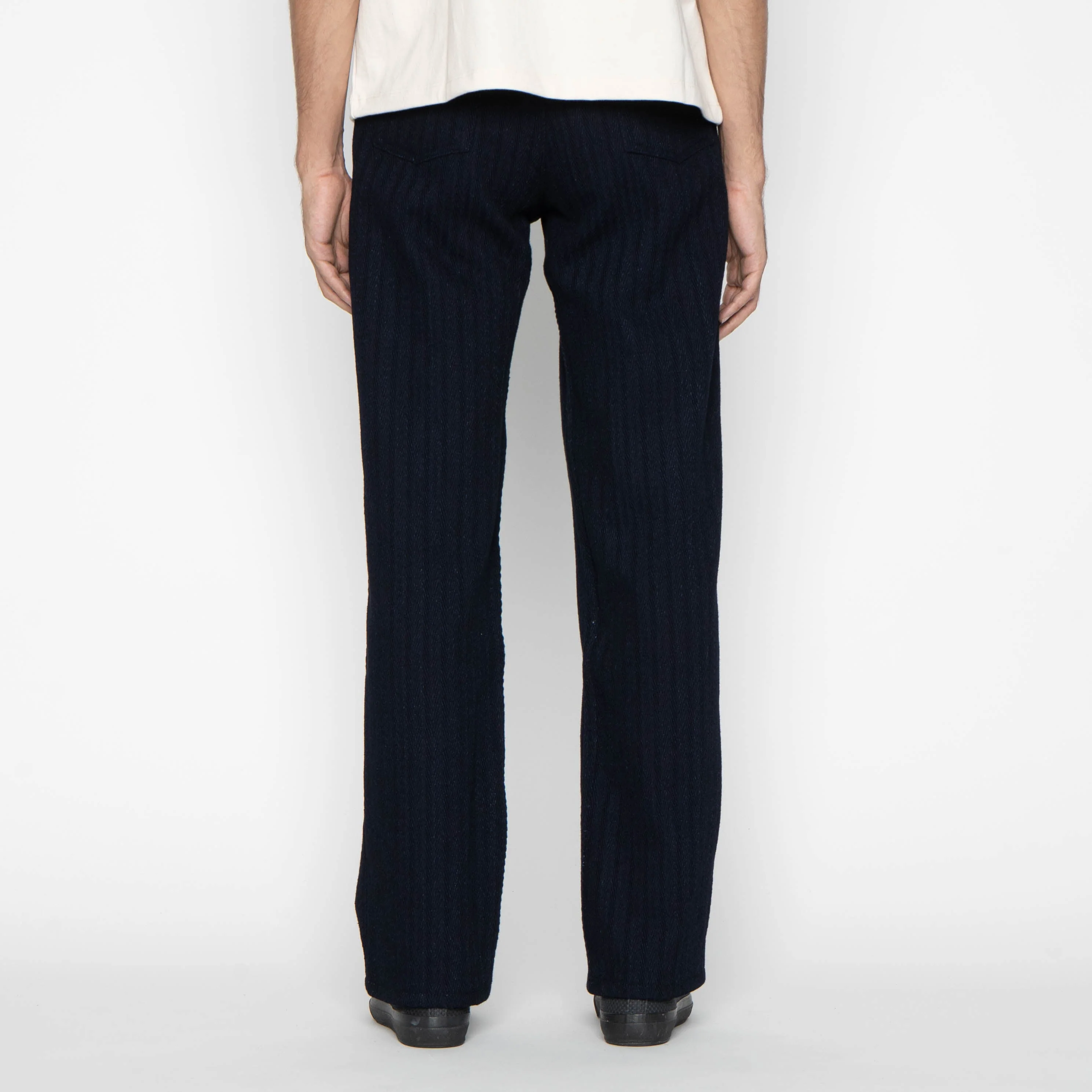 Pleated Trouser - Indigo Sugiaya - Indigo - Image 4
