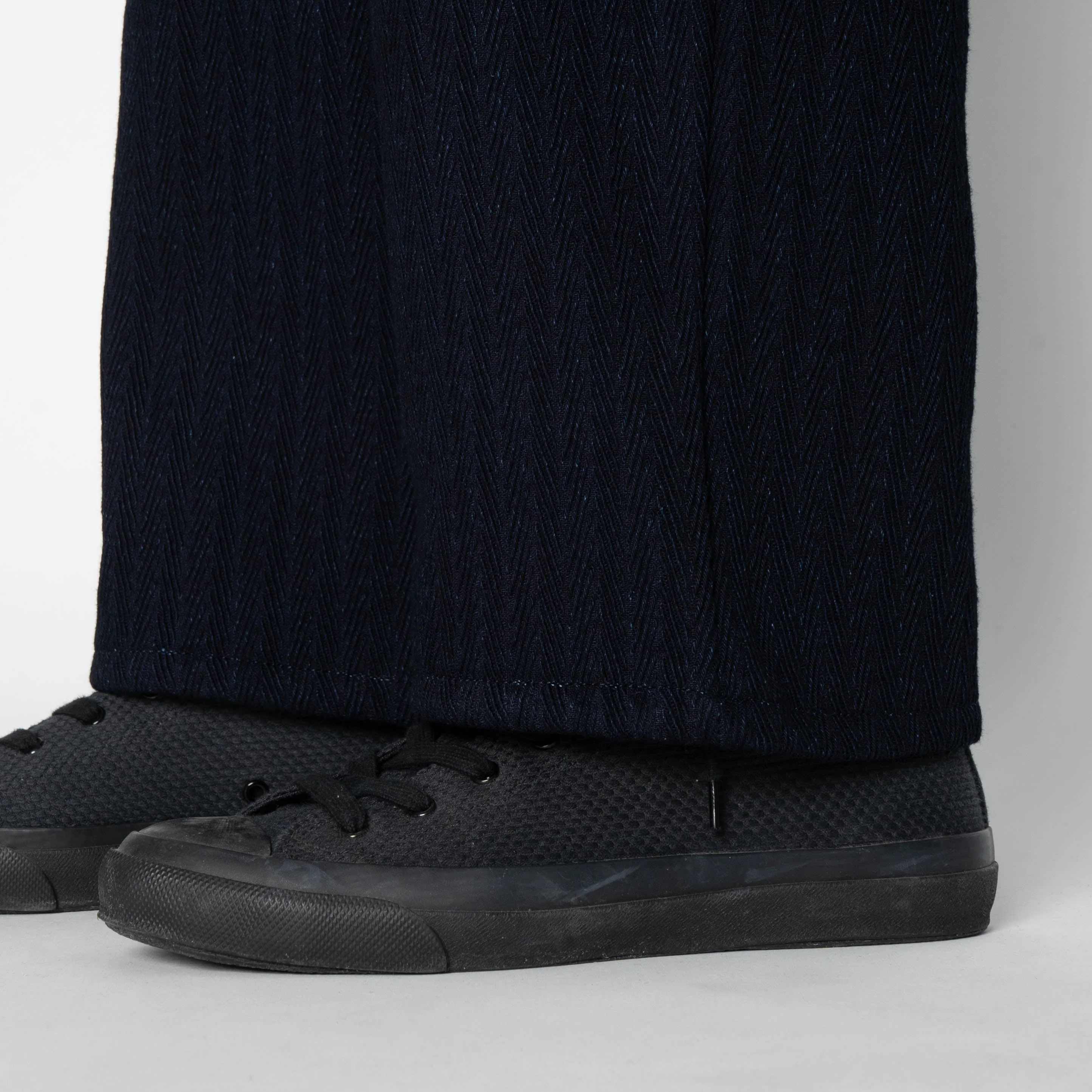 Pleated Trouser - Indigo Sugiaya - Indigo - Image 7