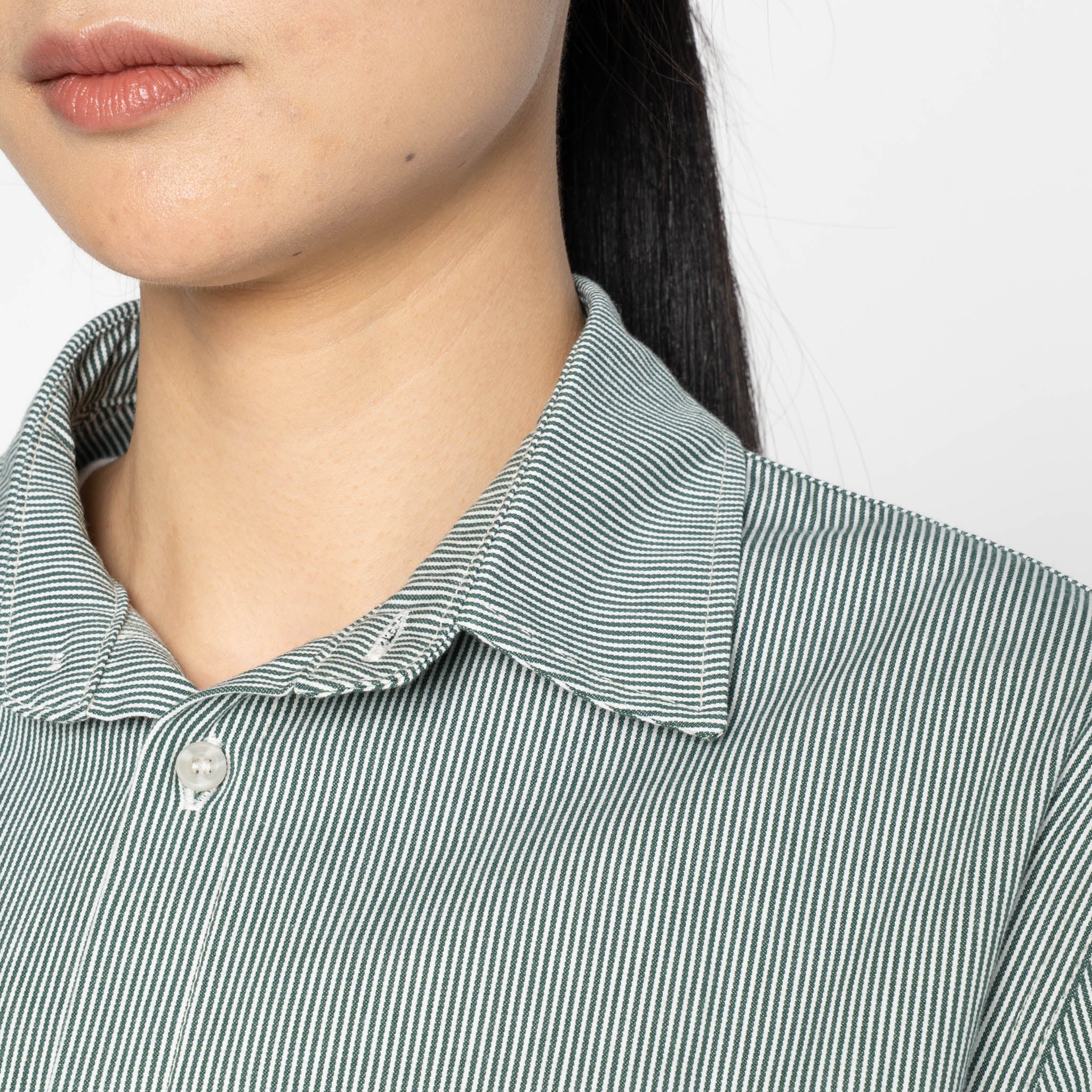 Princeton Shirt - Organic Hickory - Green - Image 6