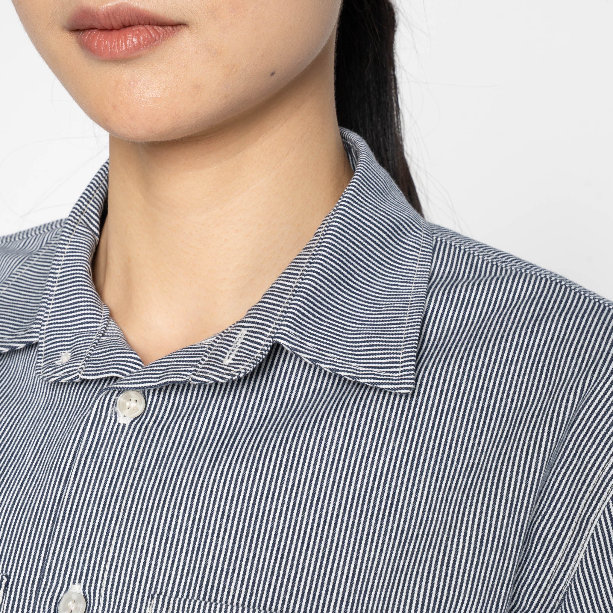 Princeton Shirt - Organic Hickory - Indigo - Image 5