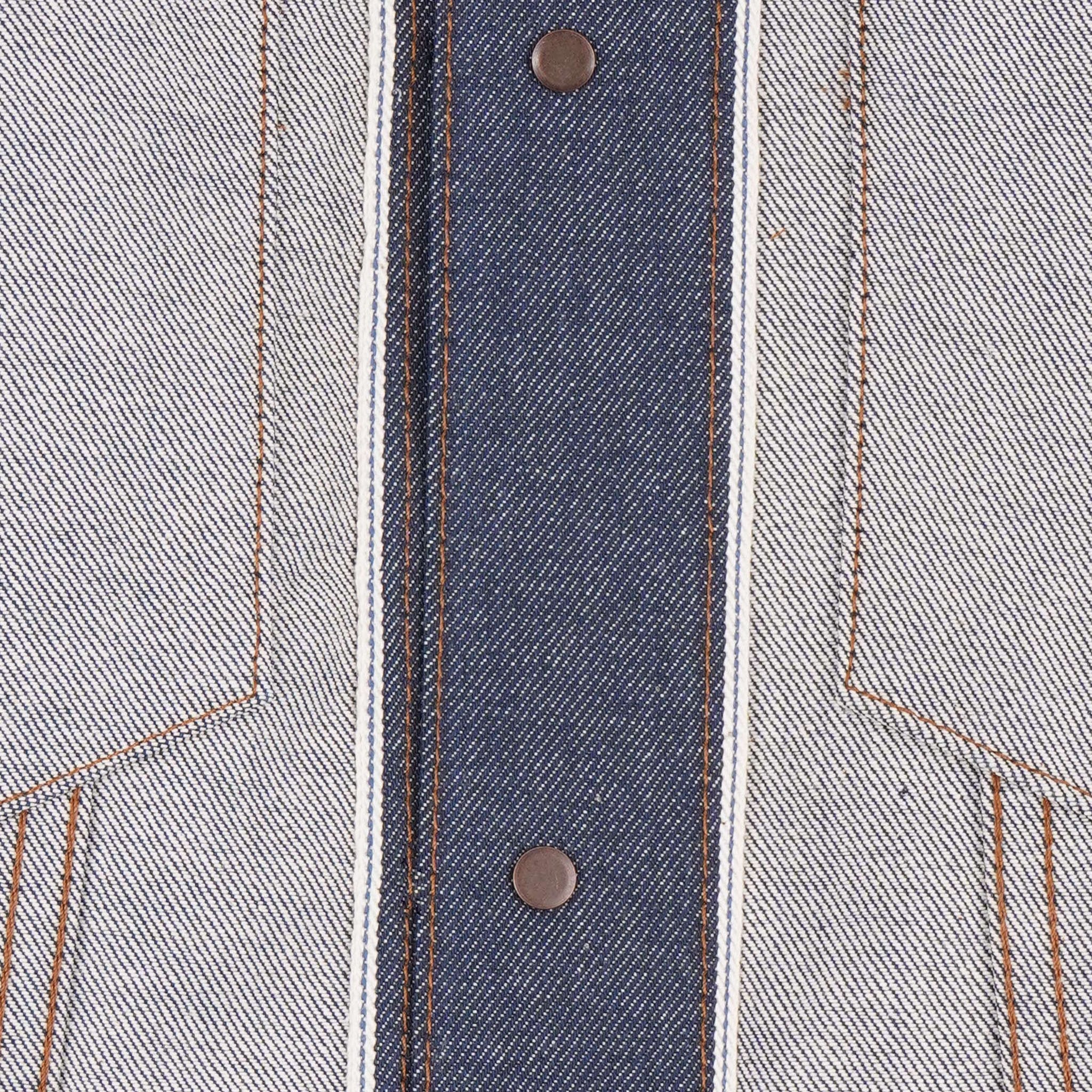 Denim Jacket - Natural Indigo Selvedge - Image 3