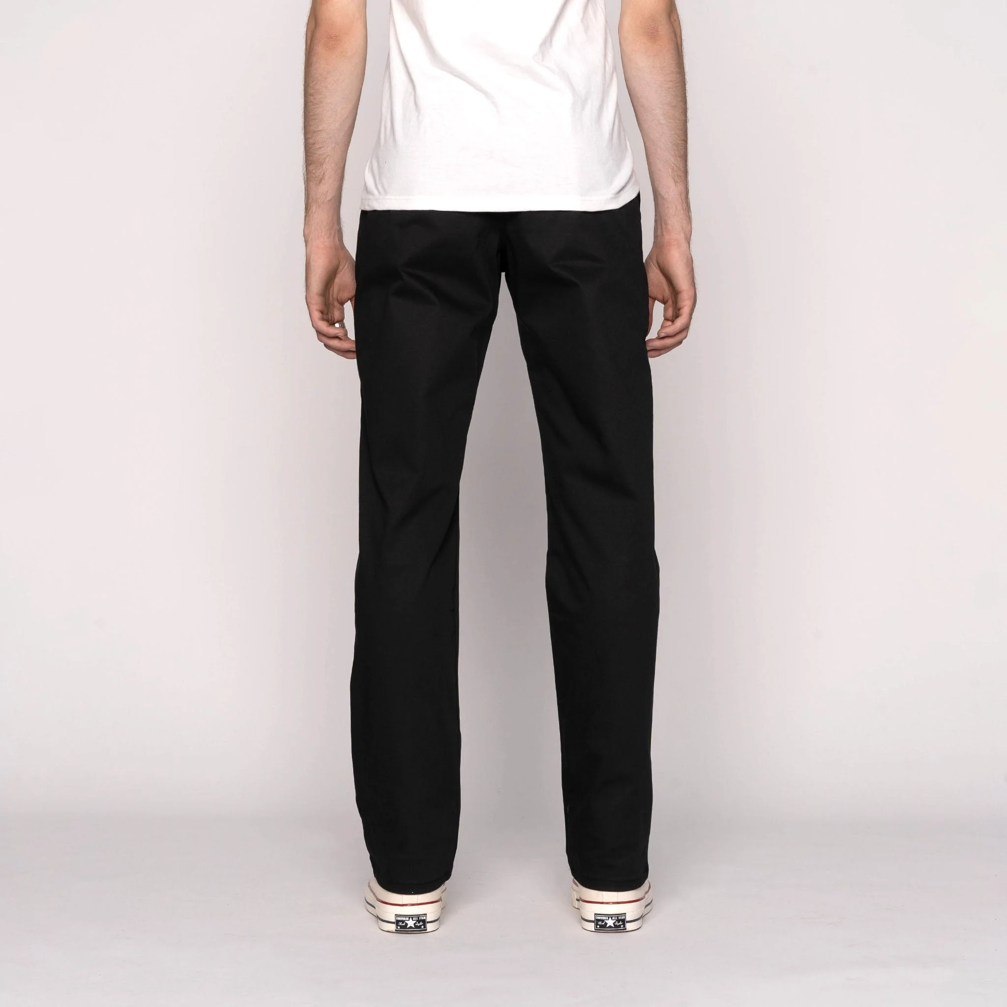 Straight Chino - Black Stretch Twill - Image 3