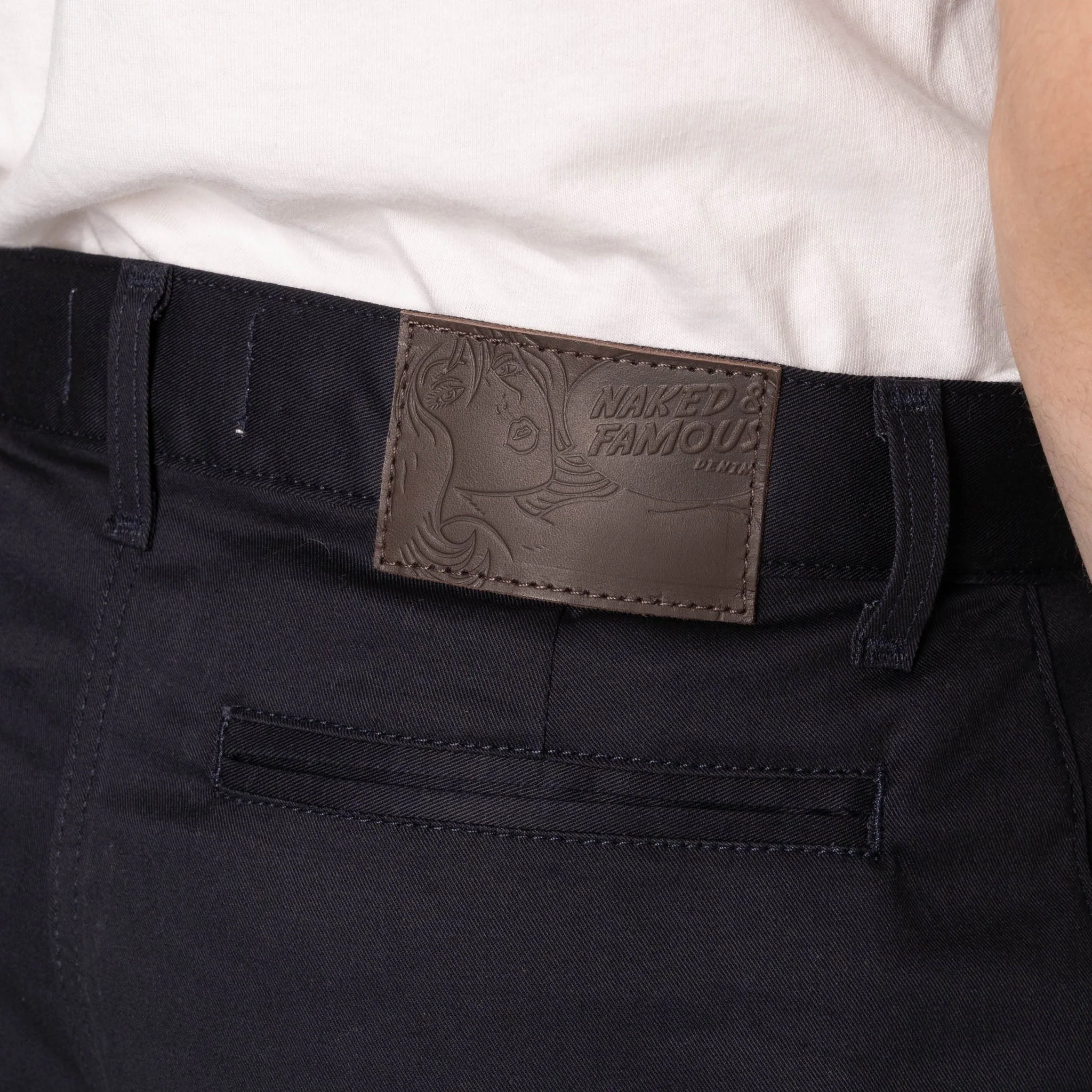 Straight Chino - Navy Stretch Twill - Image 5